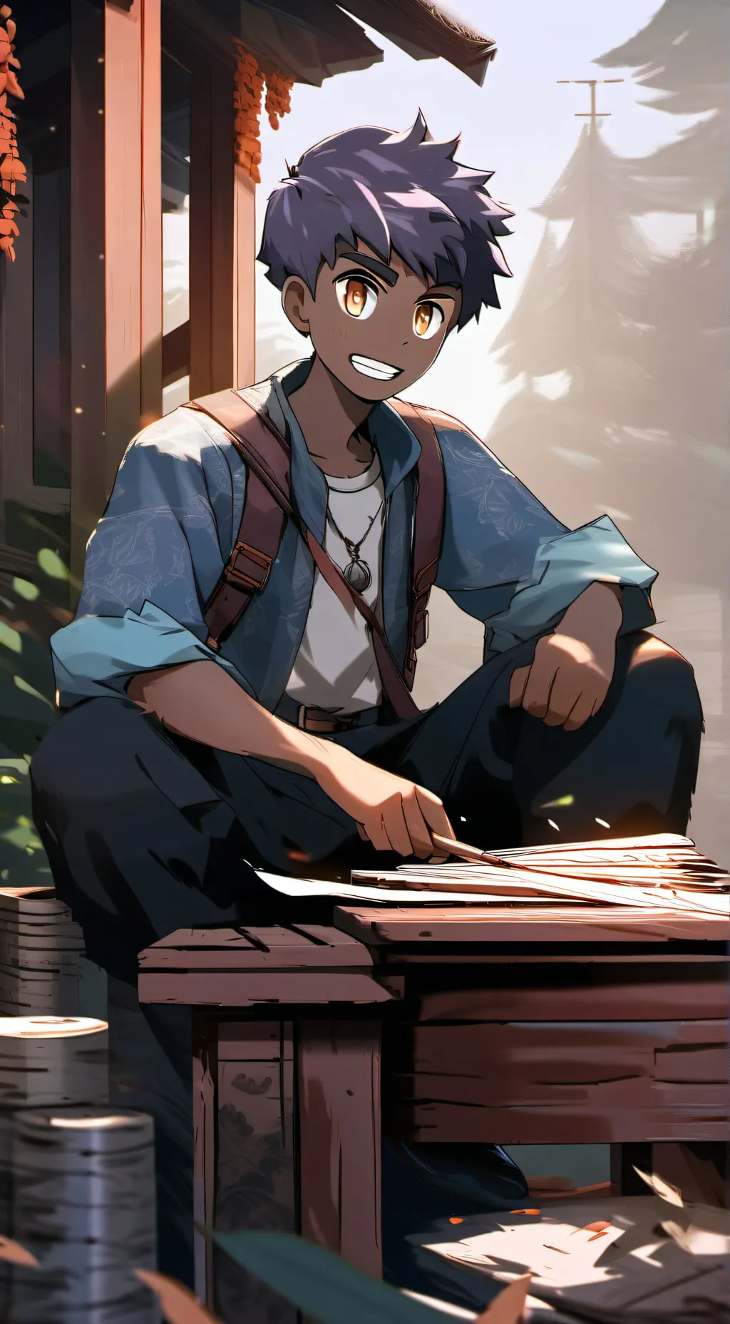 ai character: Hop background