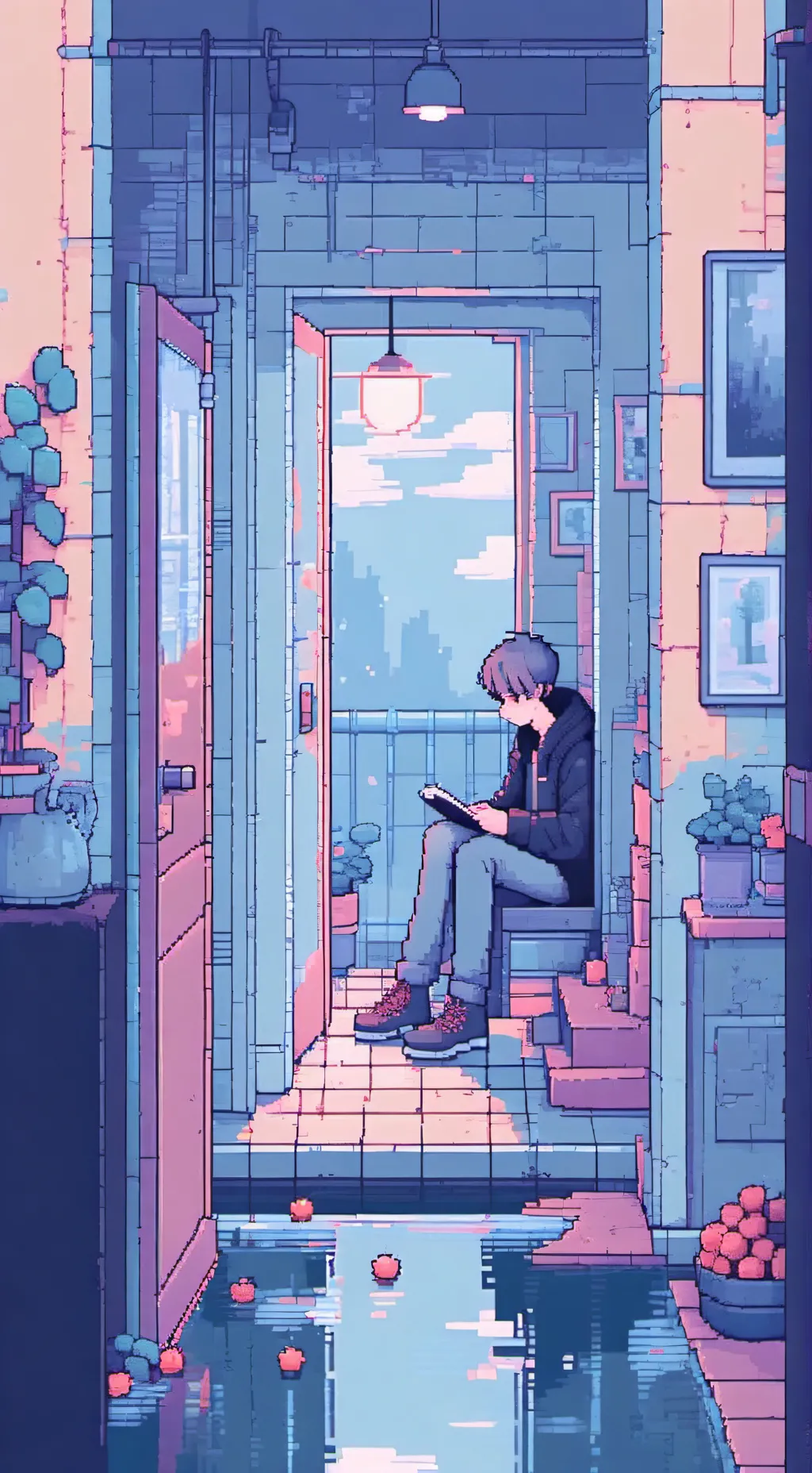 ai character: Kny, your diary  background