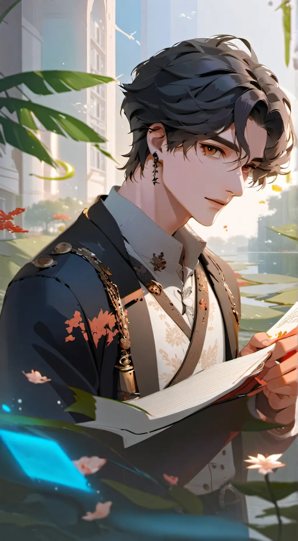 ai character: Eduardo  background