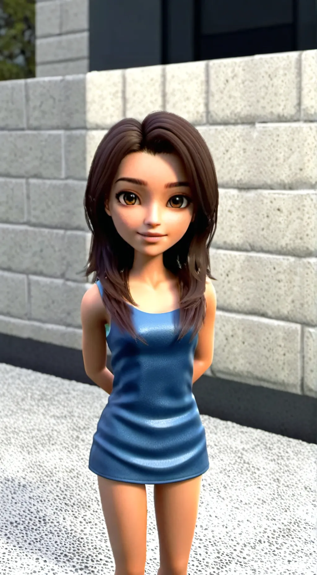 ai character: emily background