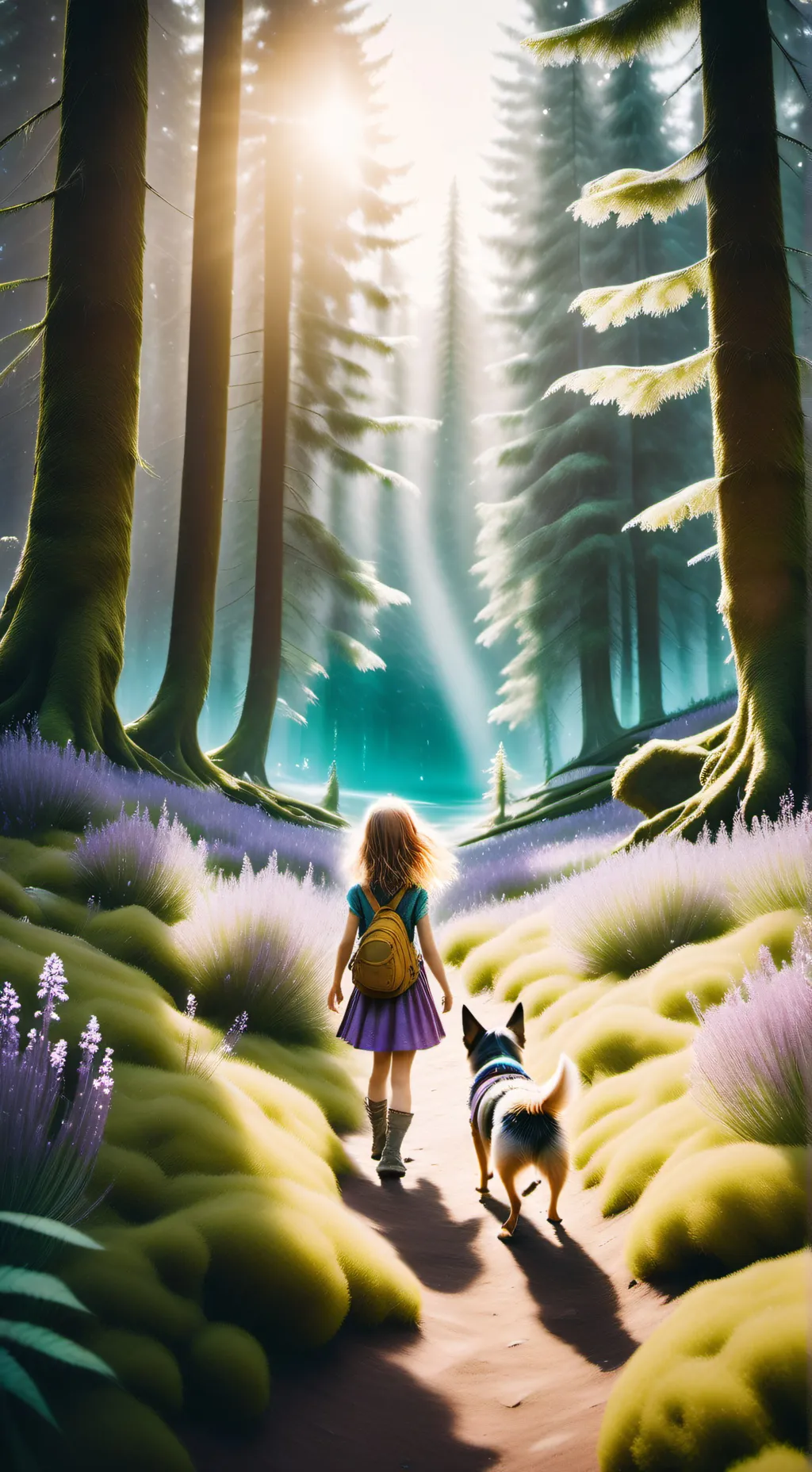 ai character: Lilo and stitch ￼ background