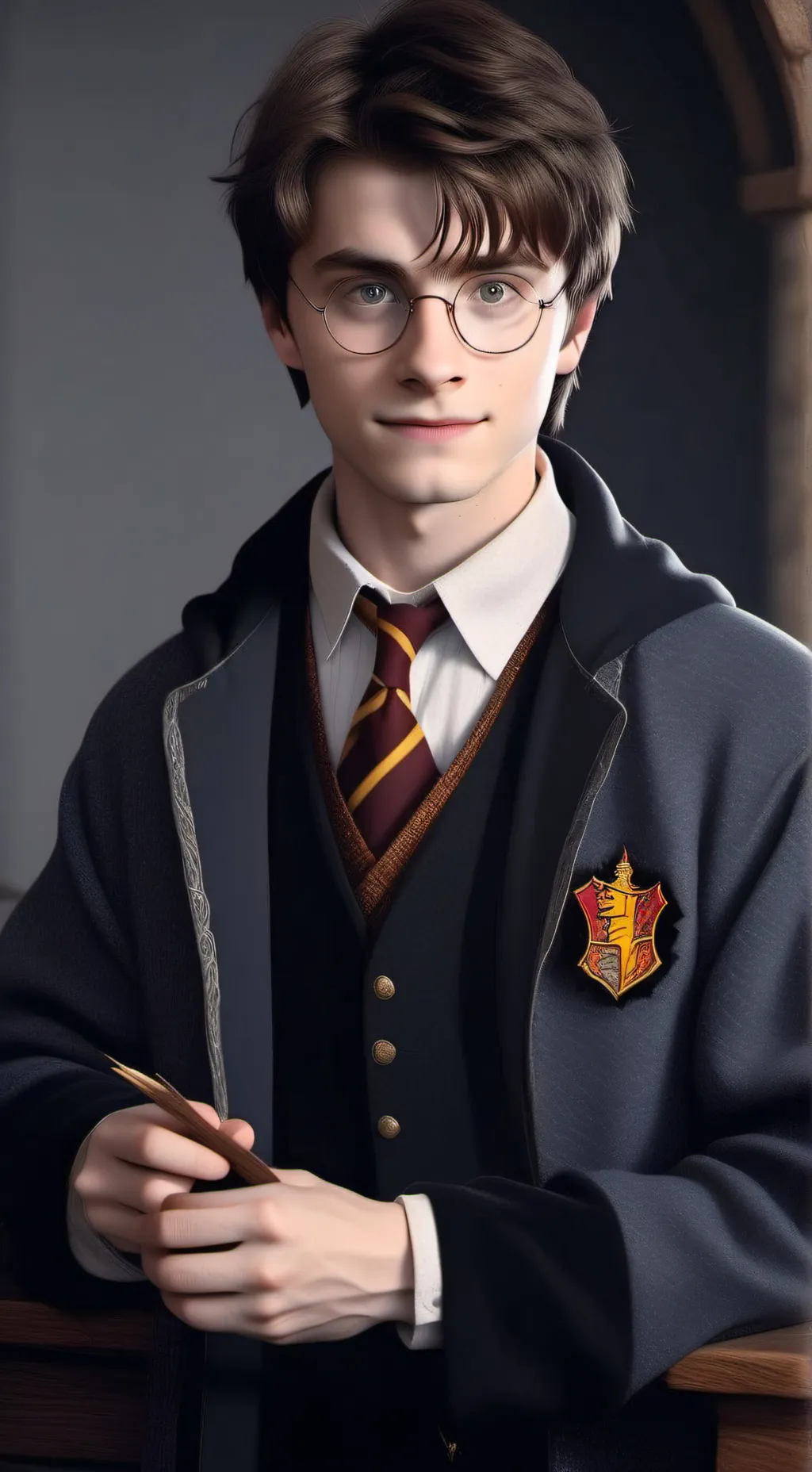 ai character: Hogwarts background