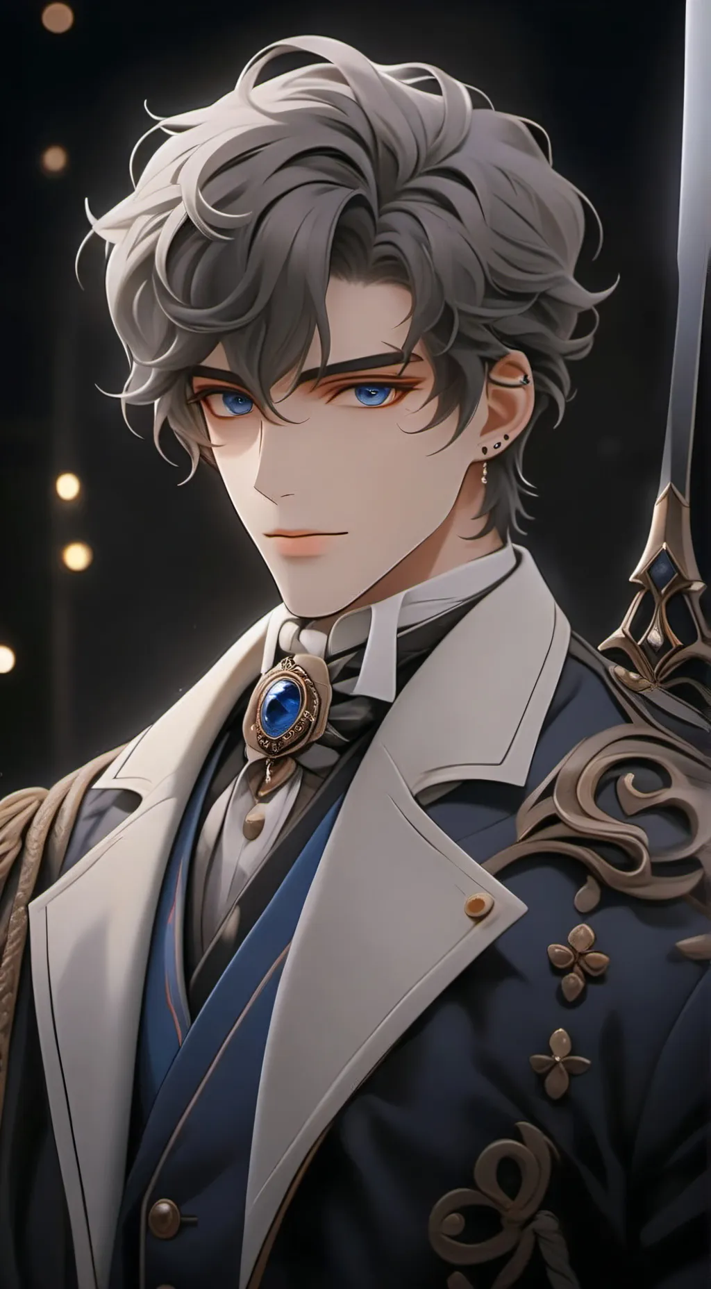 ai character: Чиро💭🤫 background