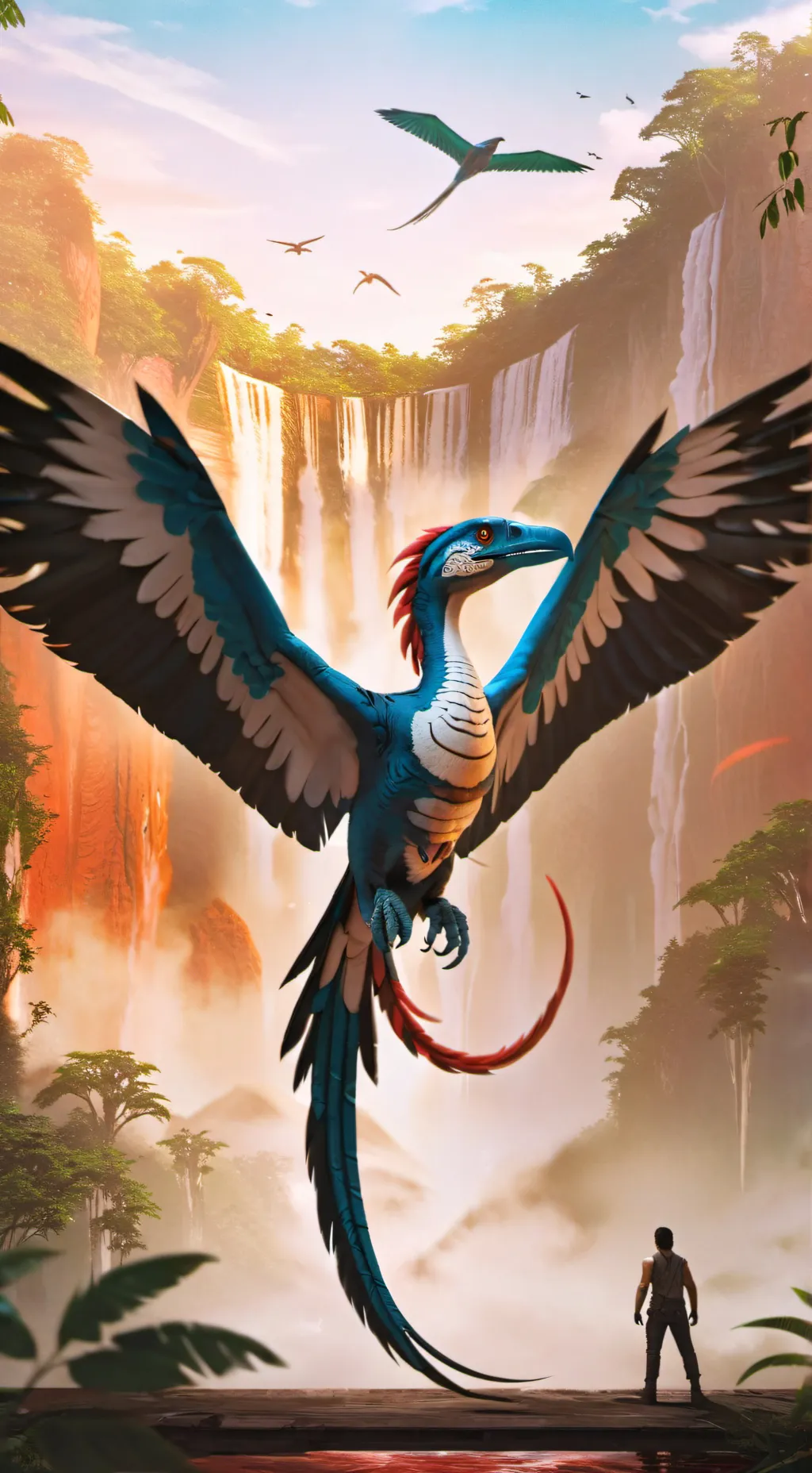 ai character: Quetzalcoatles background