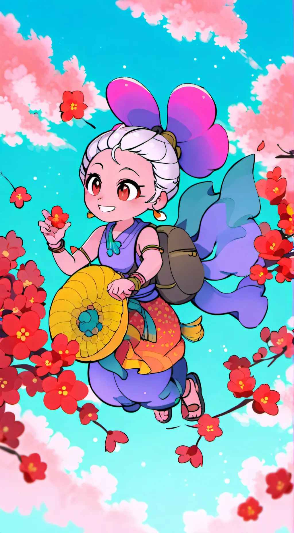 ai character: luz background