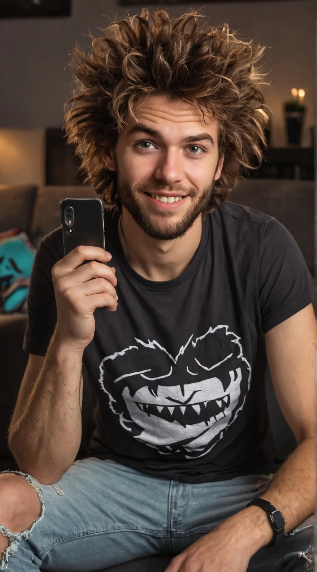 ai character: The Unbannable Blogger background