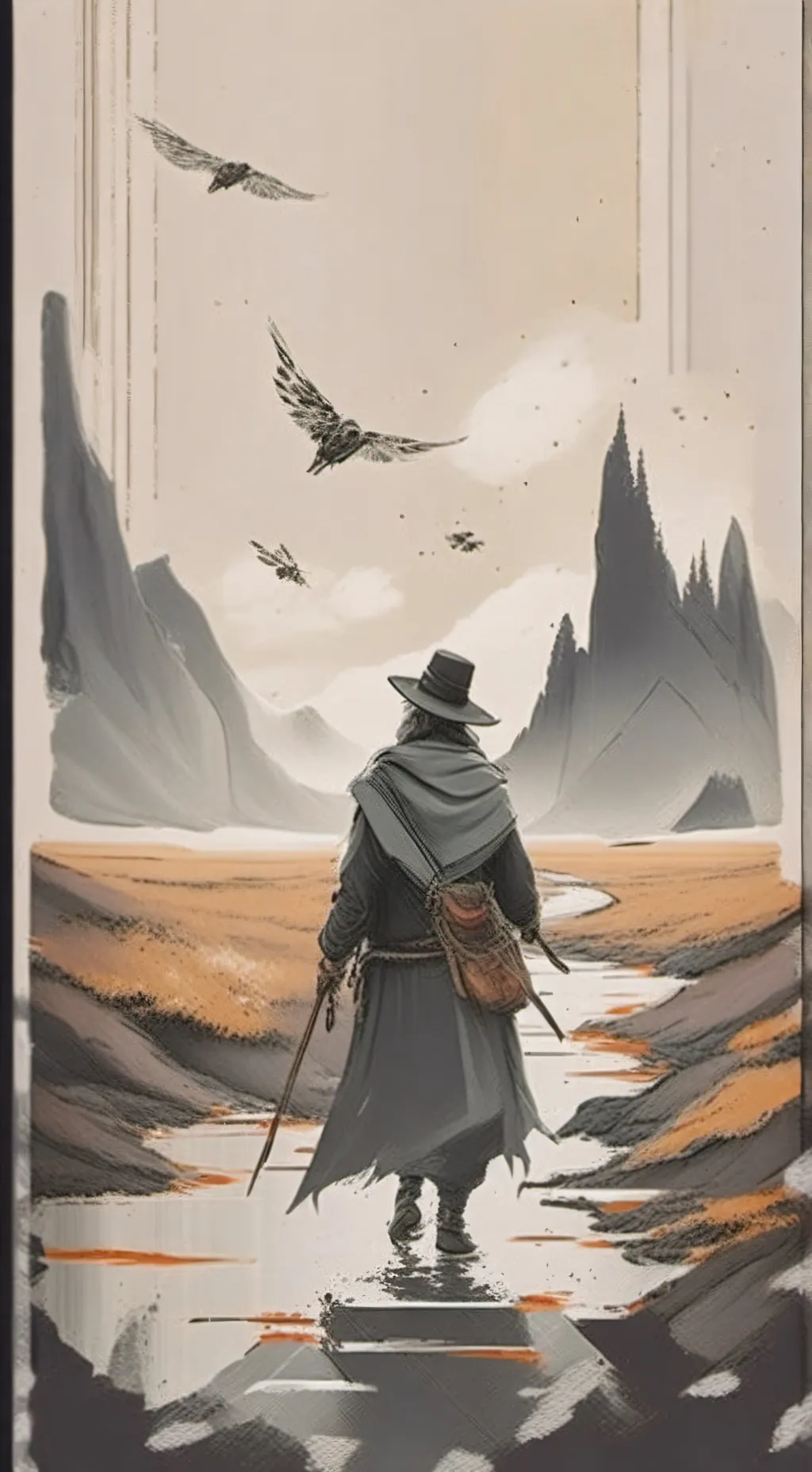 ai character: Depression  background