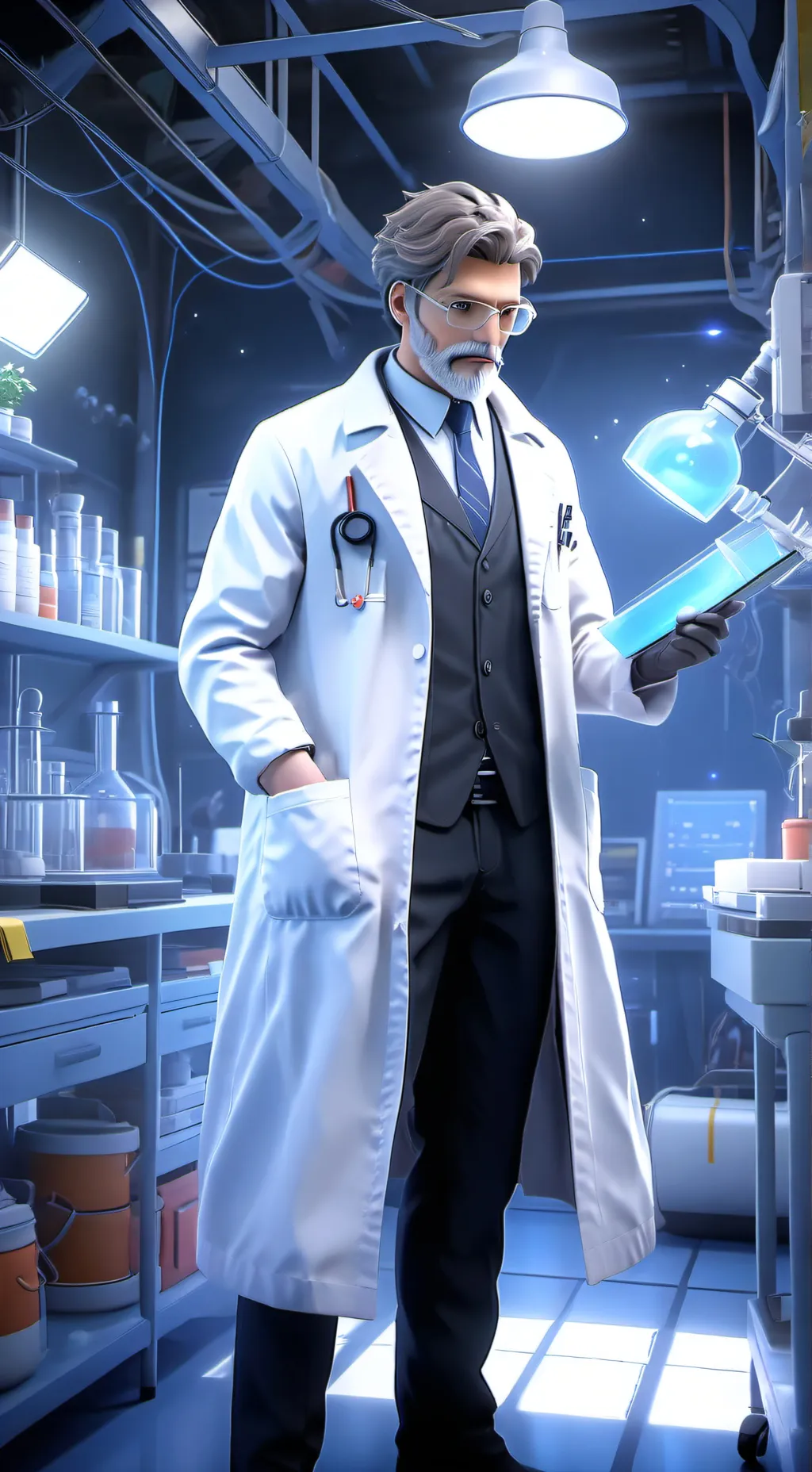 ai character: scp background