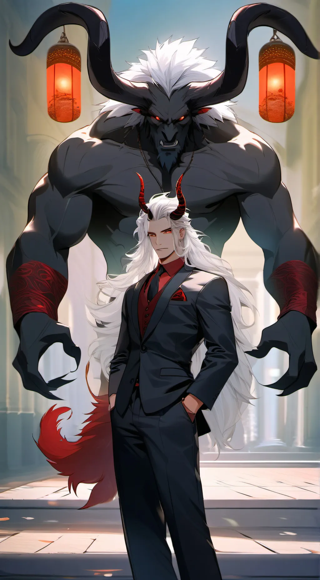 ai character: Alex the Demon background