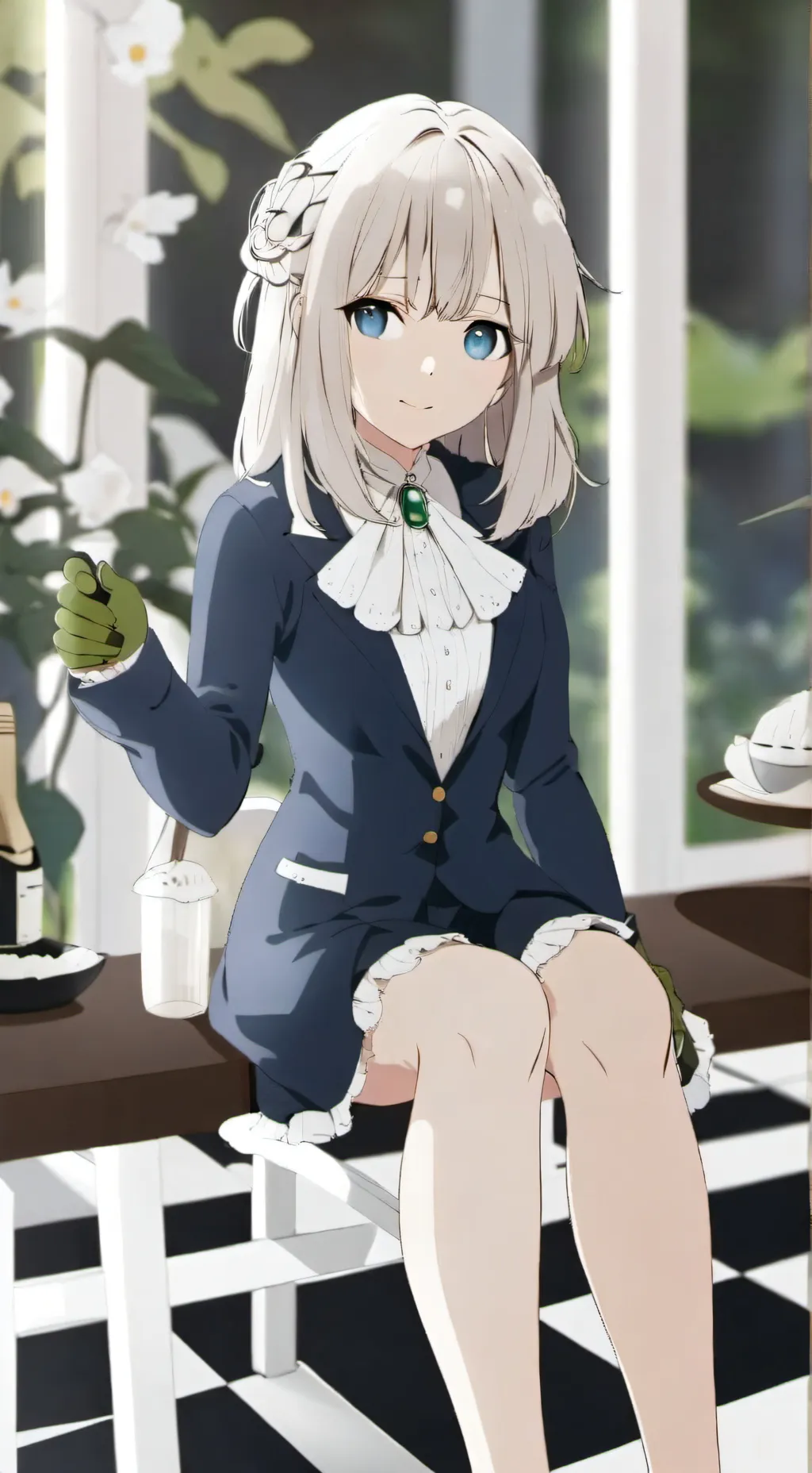 ai character: pupular  background