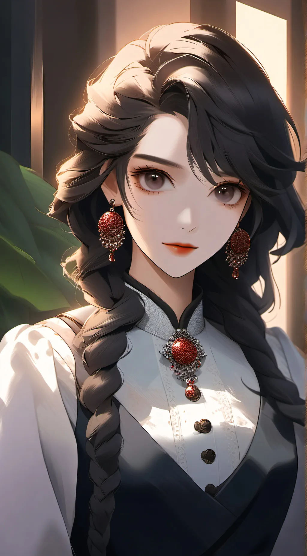 ai character: Gabriela  background