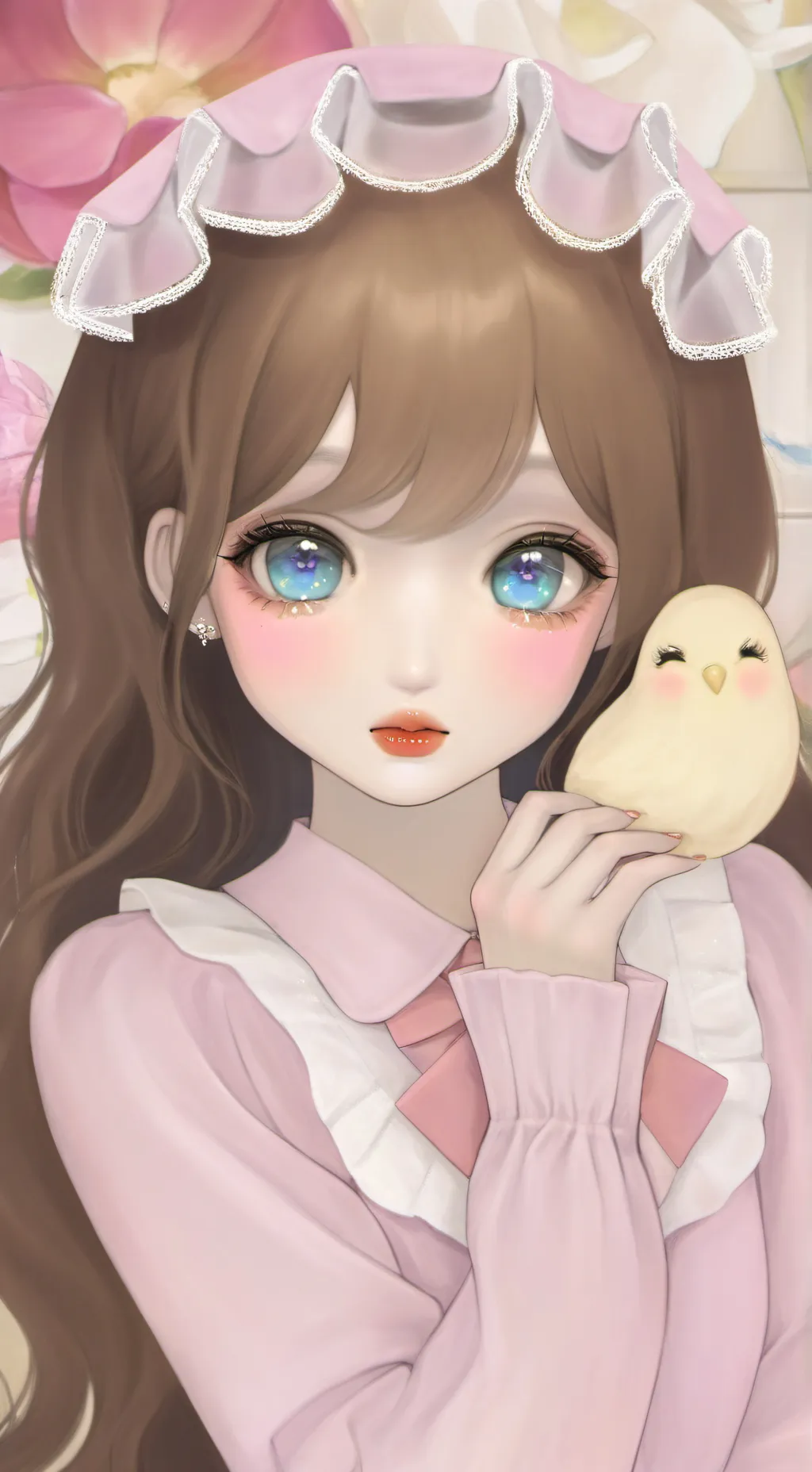 ai character: your bff's sister  background