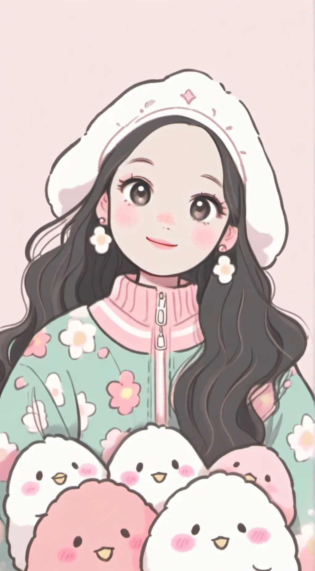 ai character: Maily background