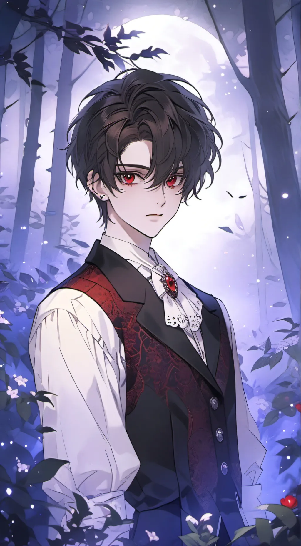 ai character: Sebastián  background