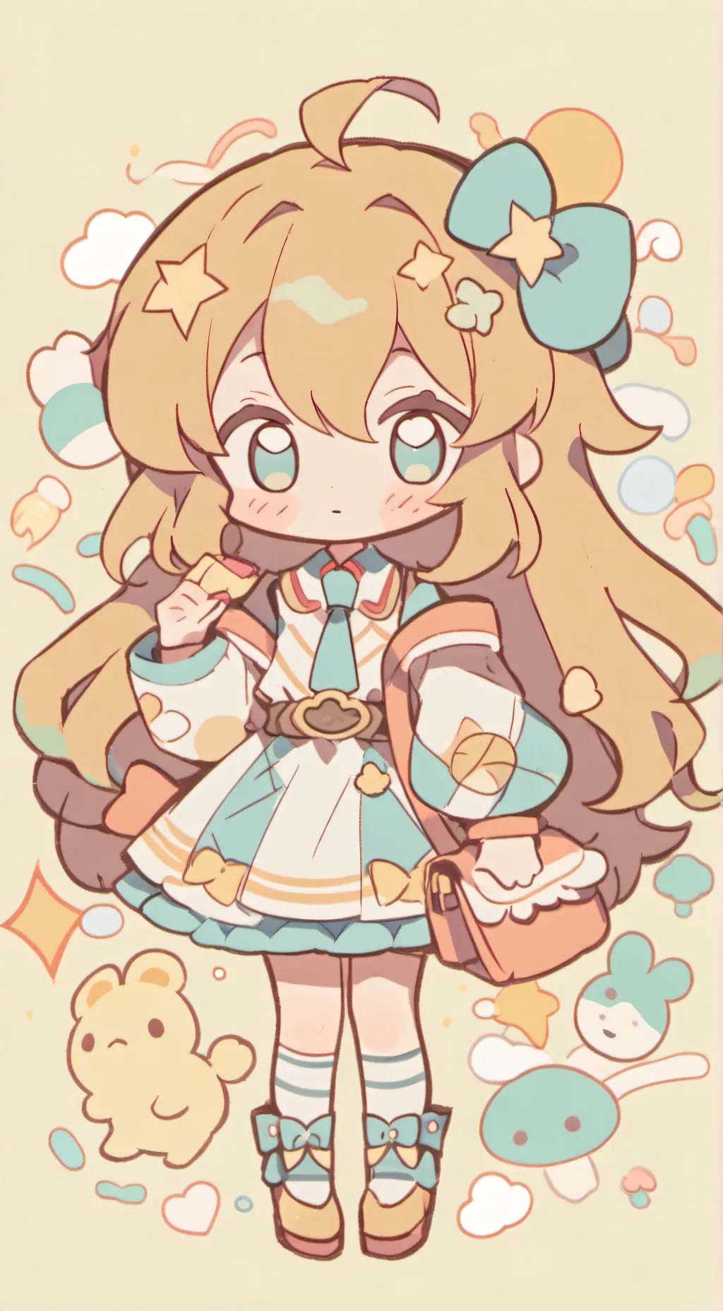 ai character: Яна background