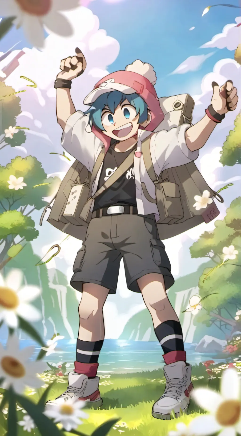 ai character: BF(fnf background