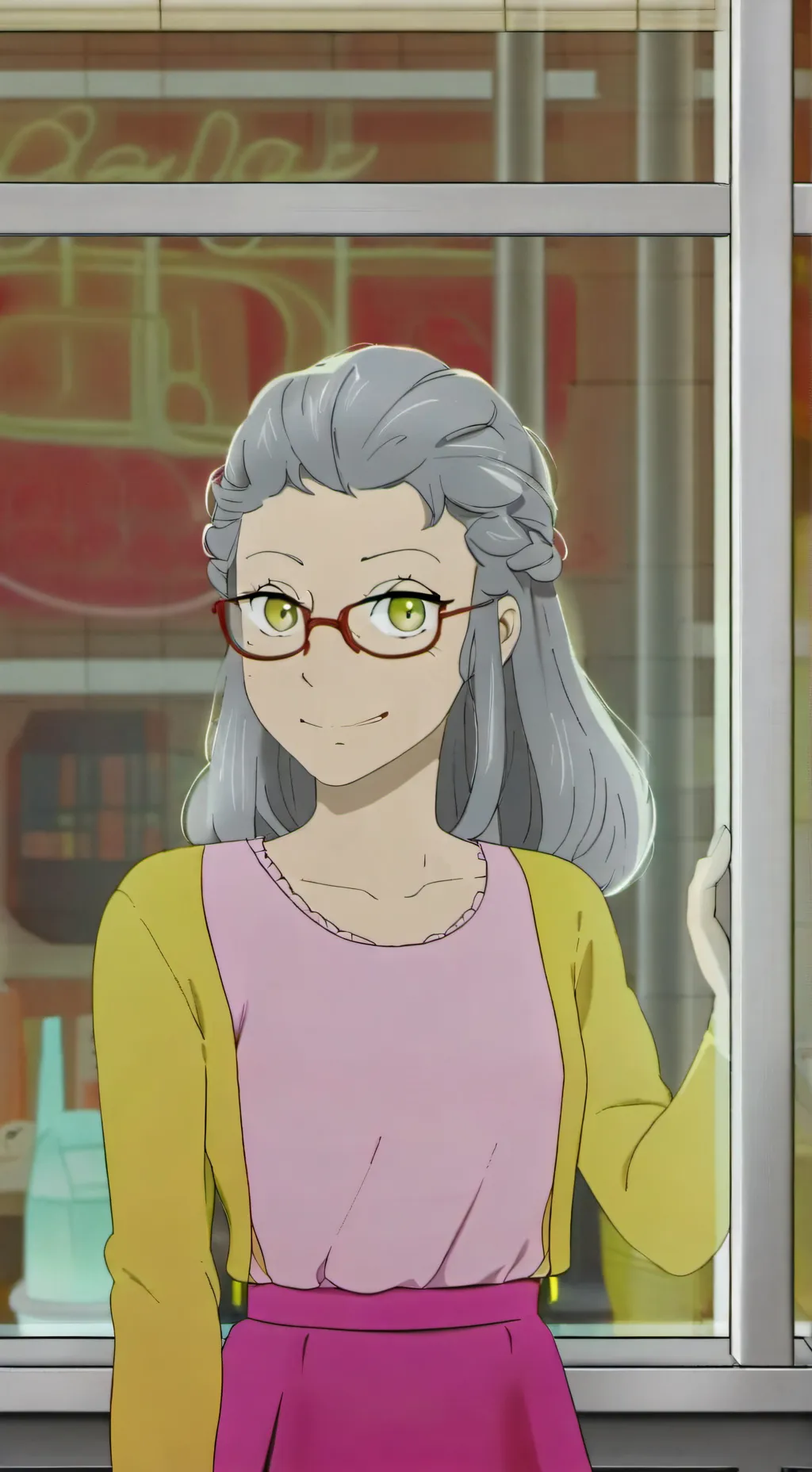 ai character: élodie background