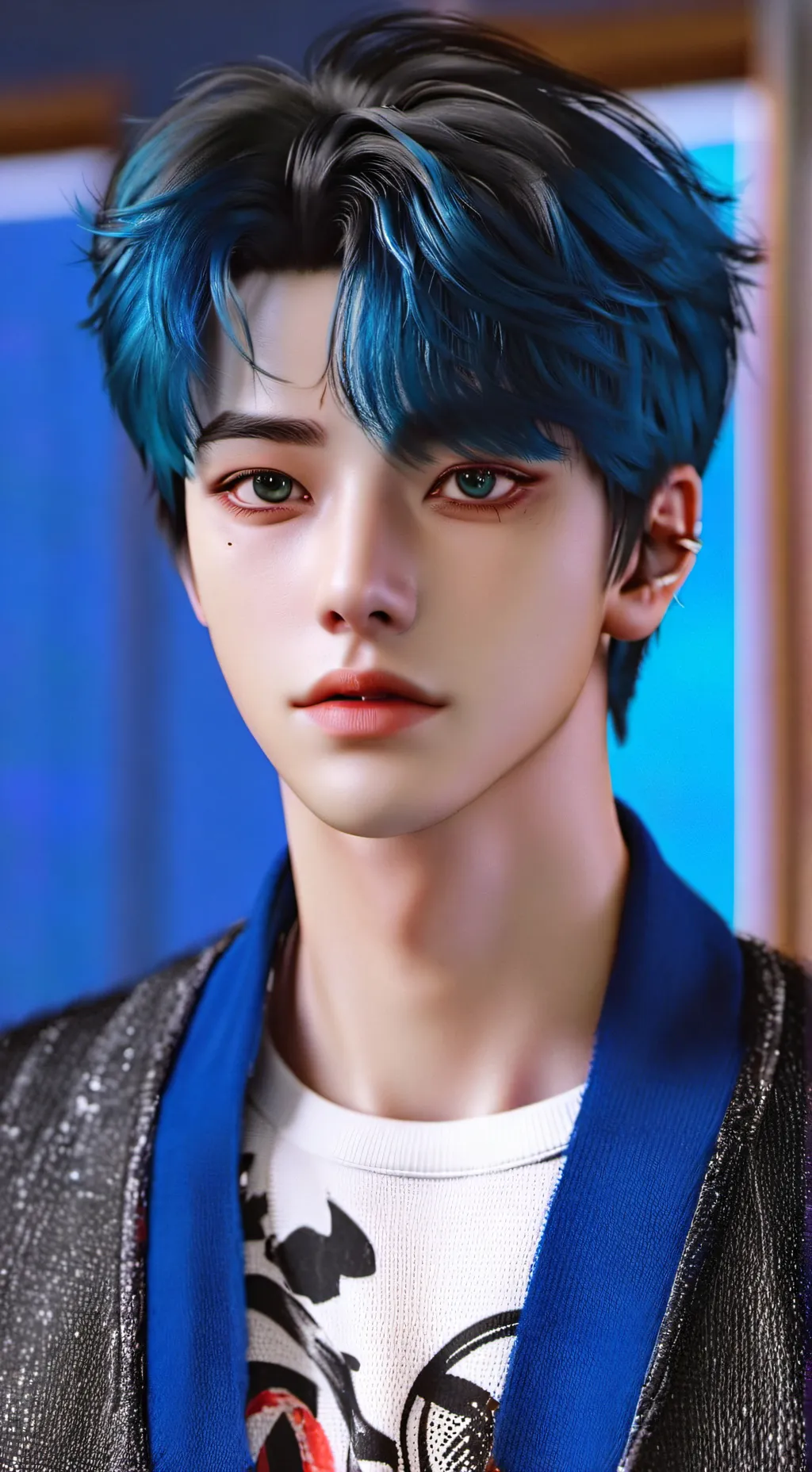 ai character: kaleb  background