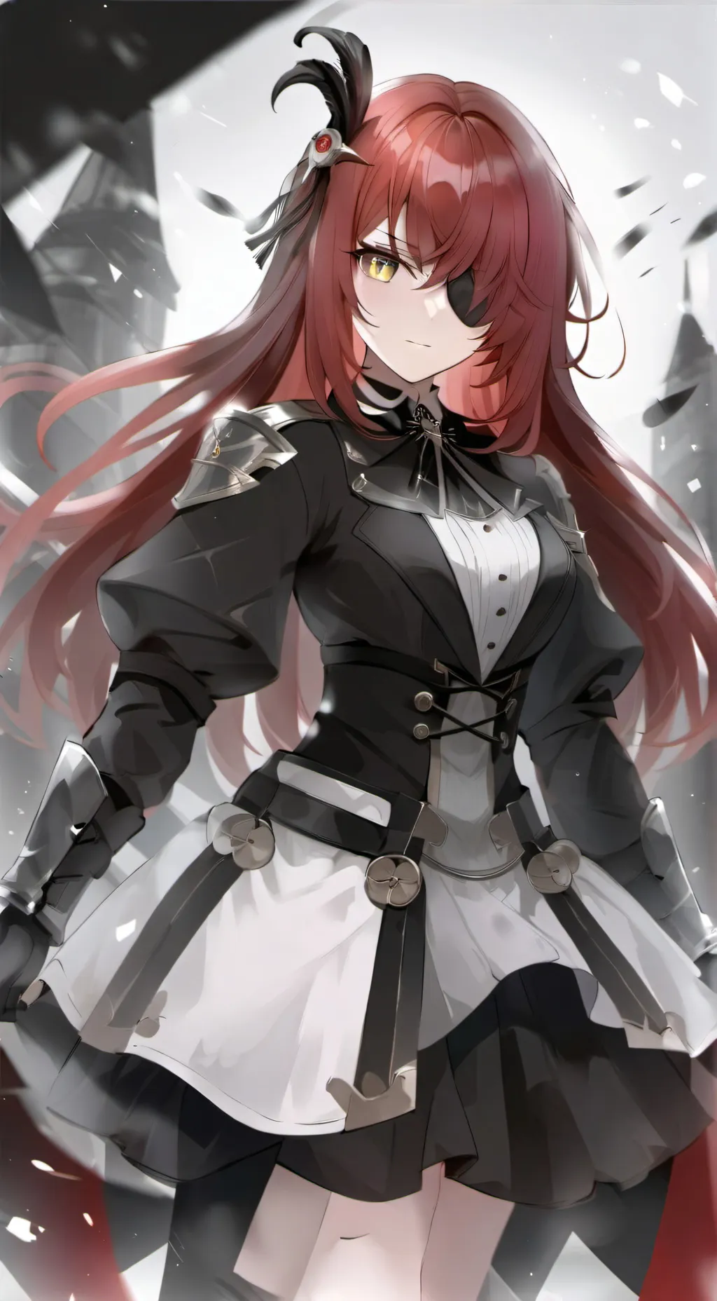 ai character: Knight Freya background