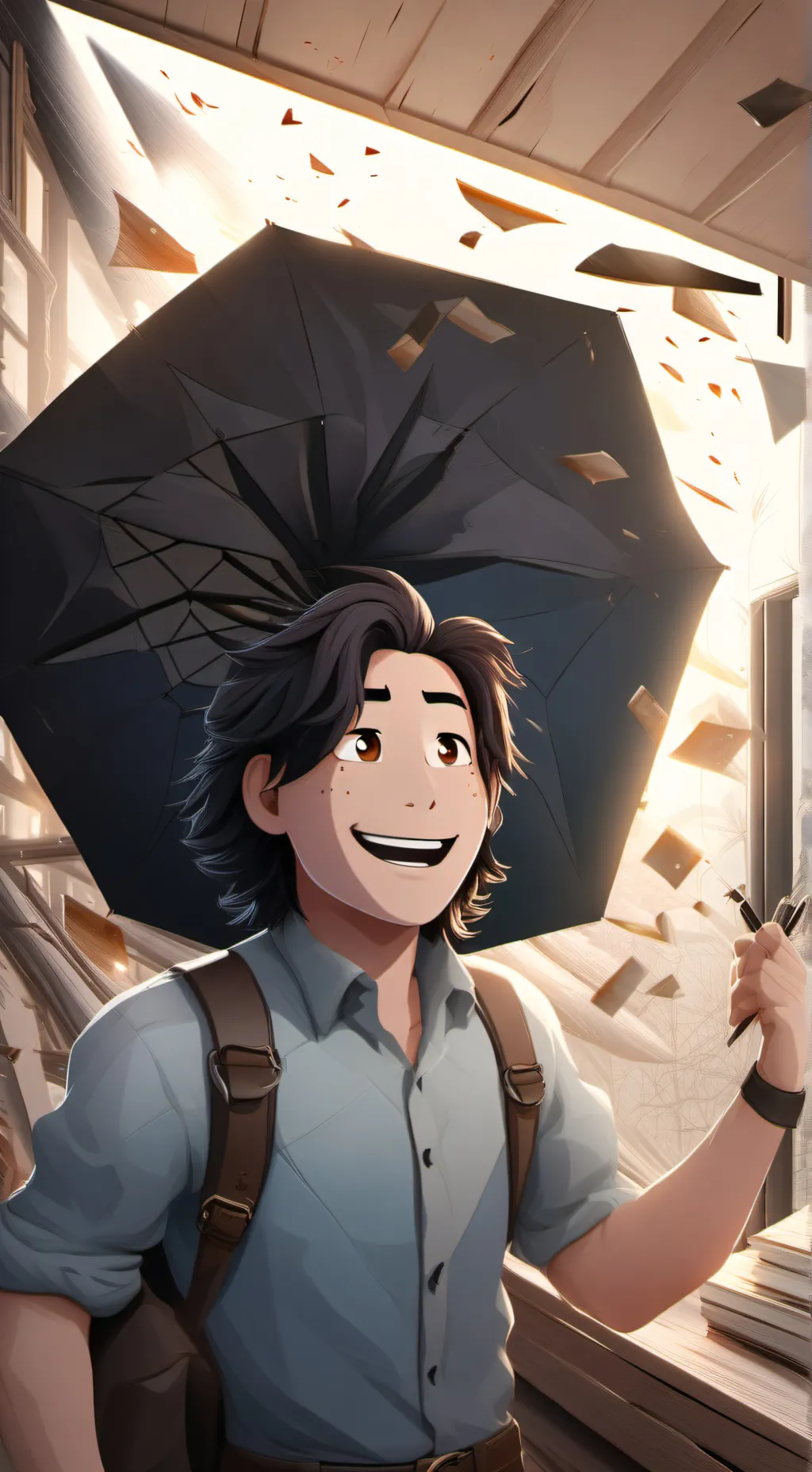 ai character: KPDH Preppy? background