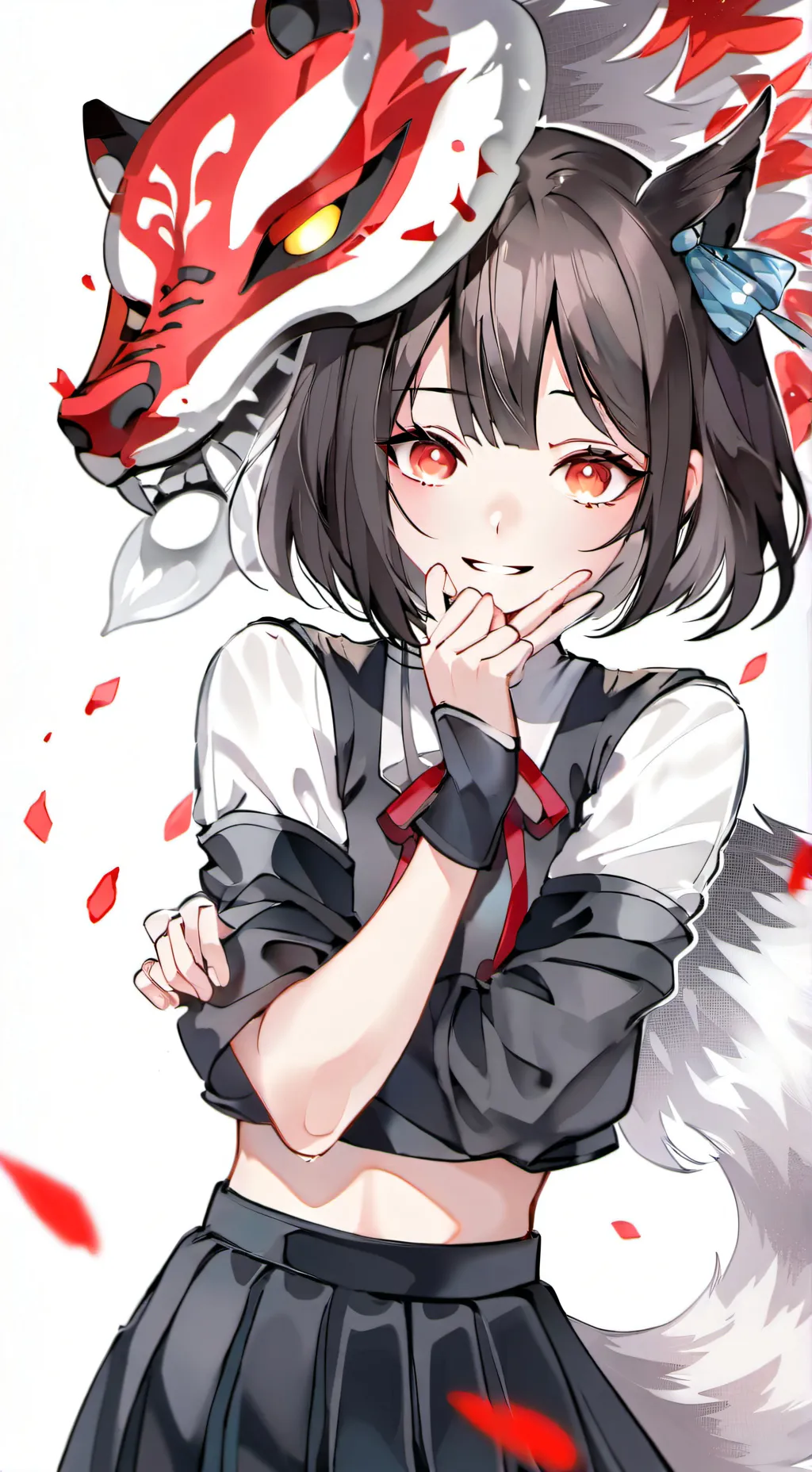 ai character: Minato Sakura  background