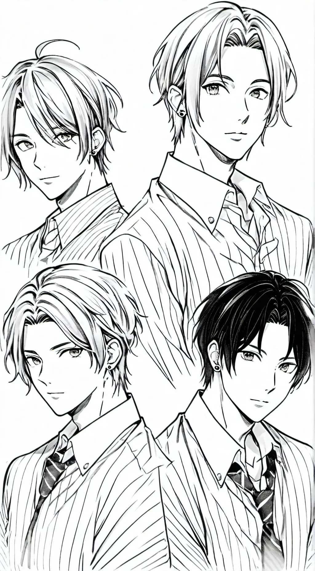 ai character: Zack,Jax,John,El background