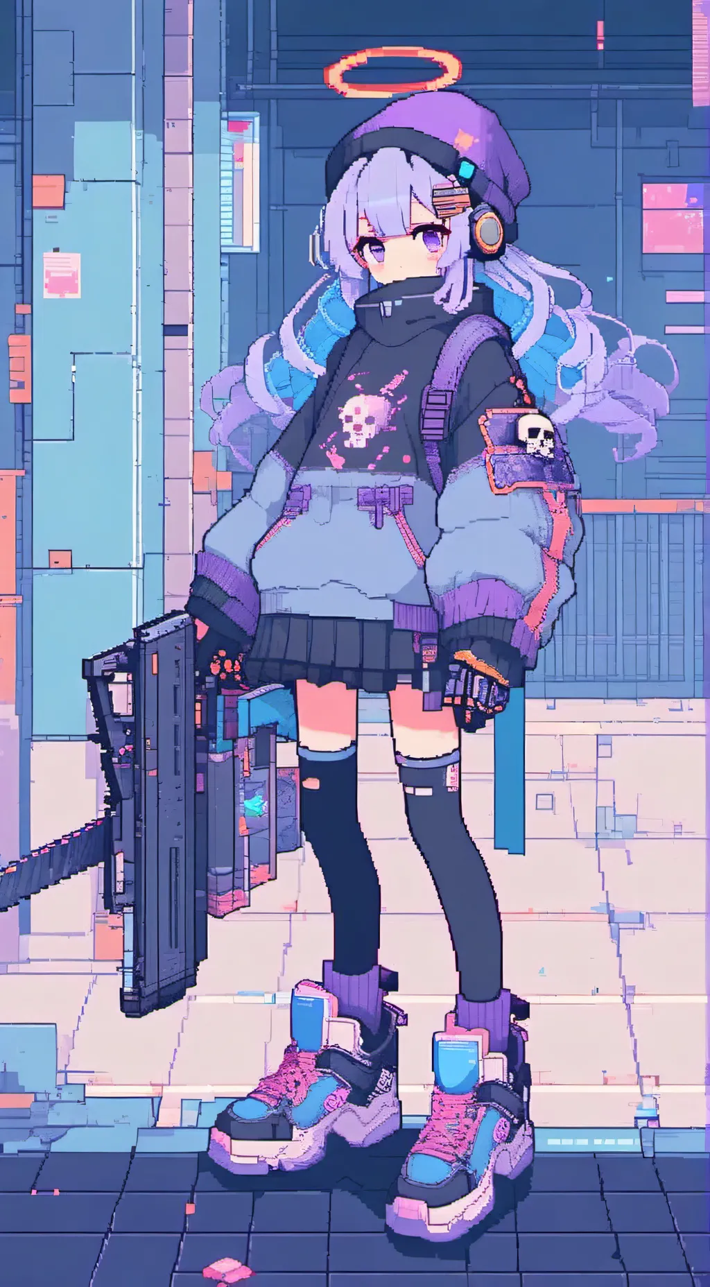 ai character: Md McDonald's  background