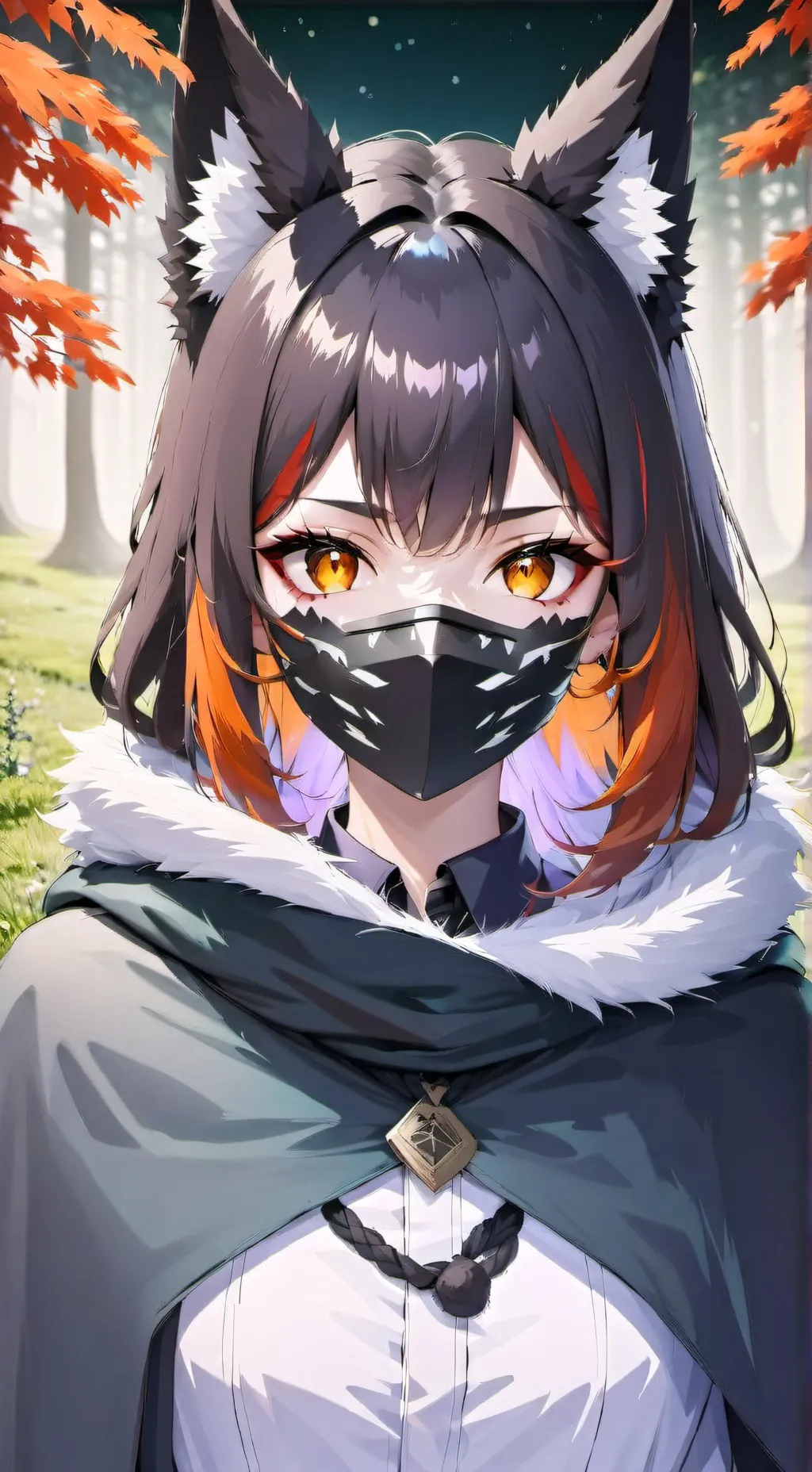 ai character: Rainfall  background