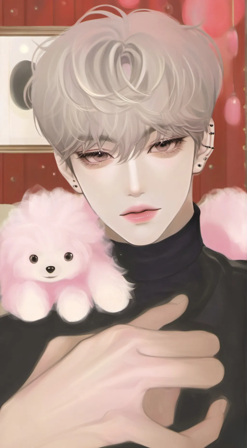 ai character: Gabriel T-T background