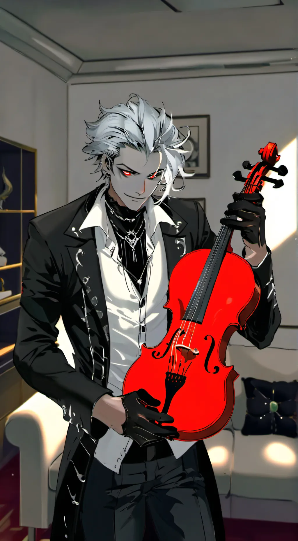 ai character: Victor Nightshade background