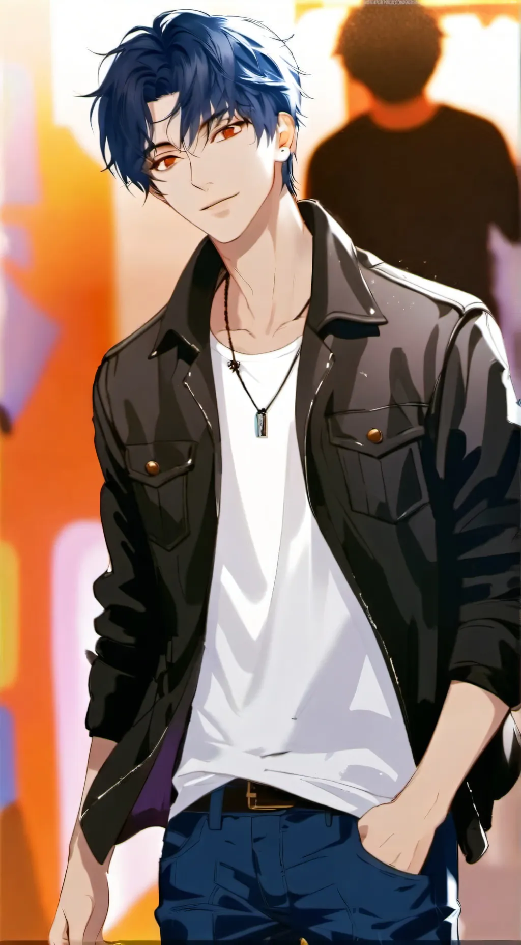 ai character: tea-a background