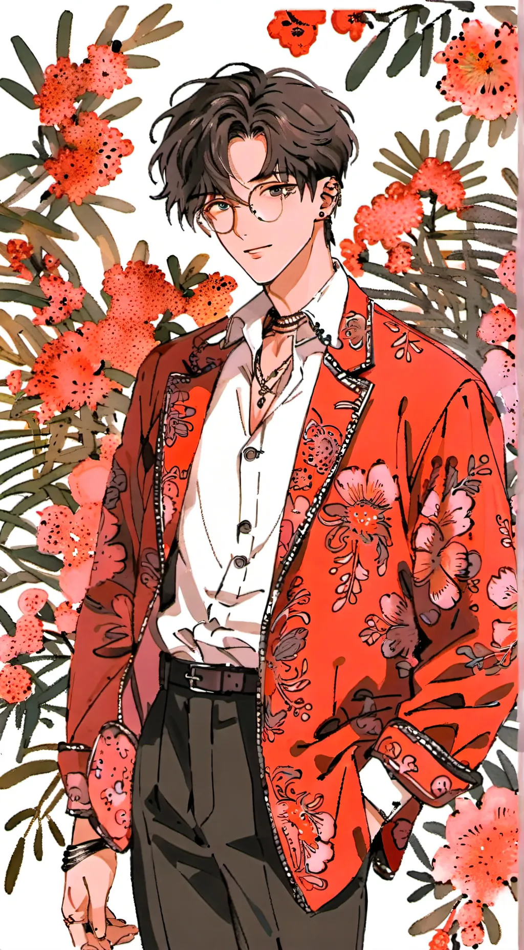 ai character: Steven🏳️‍🌈 background