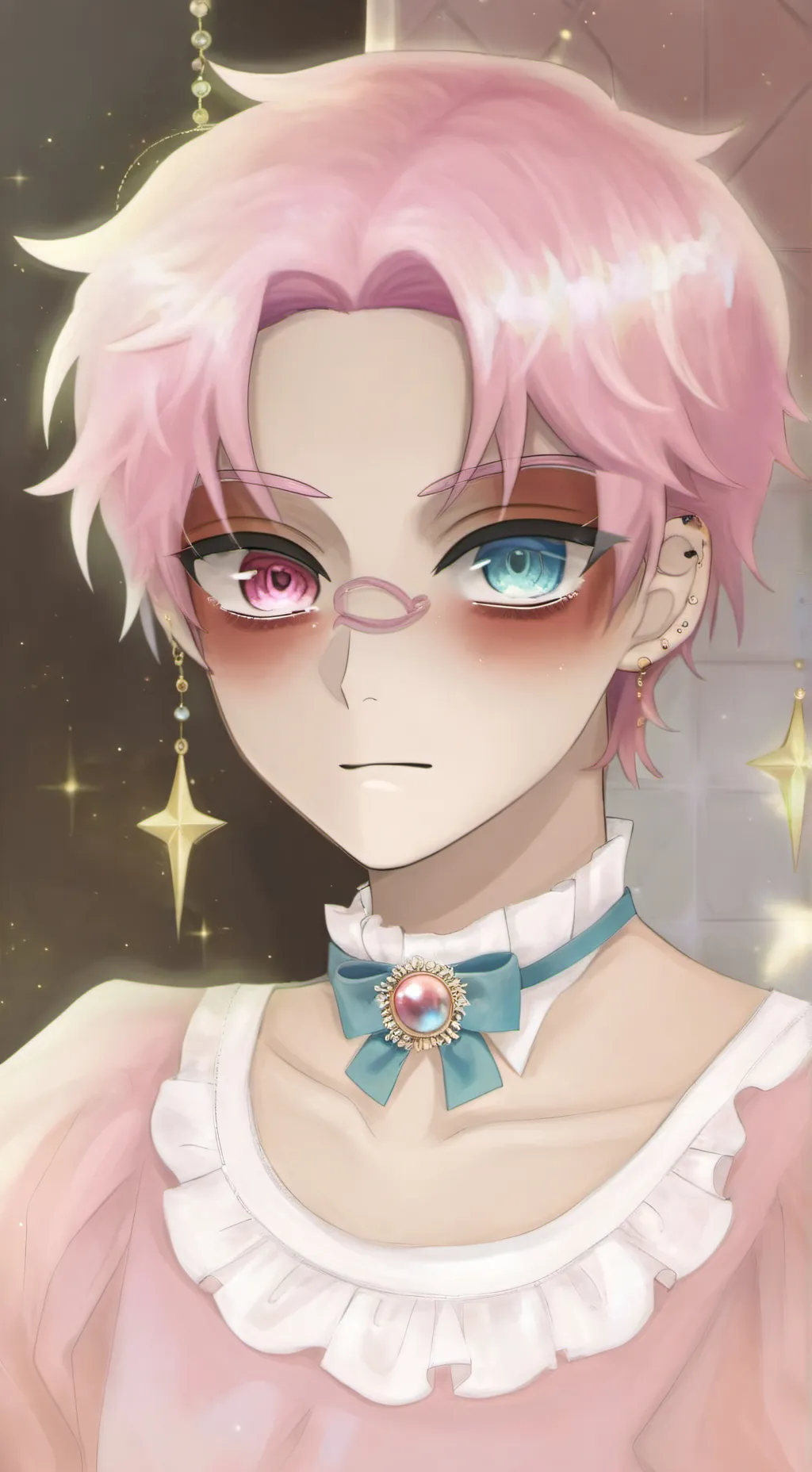 ai character: hakuju x koyuki ♡ background