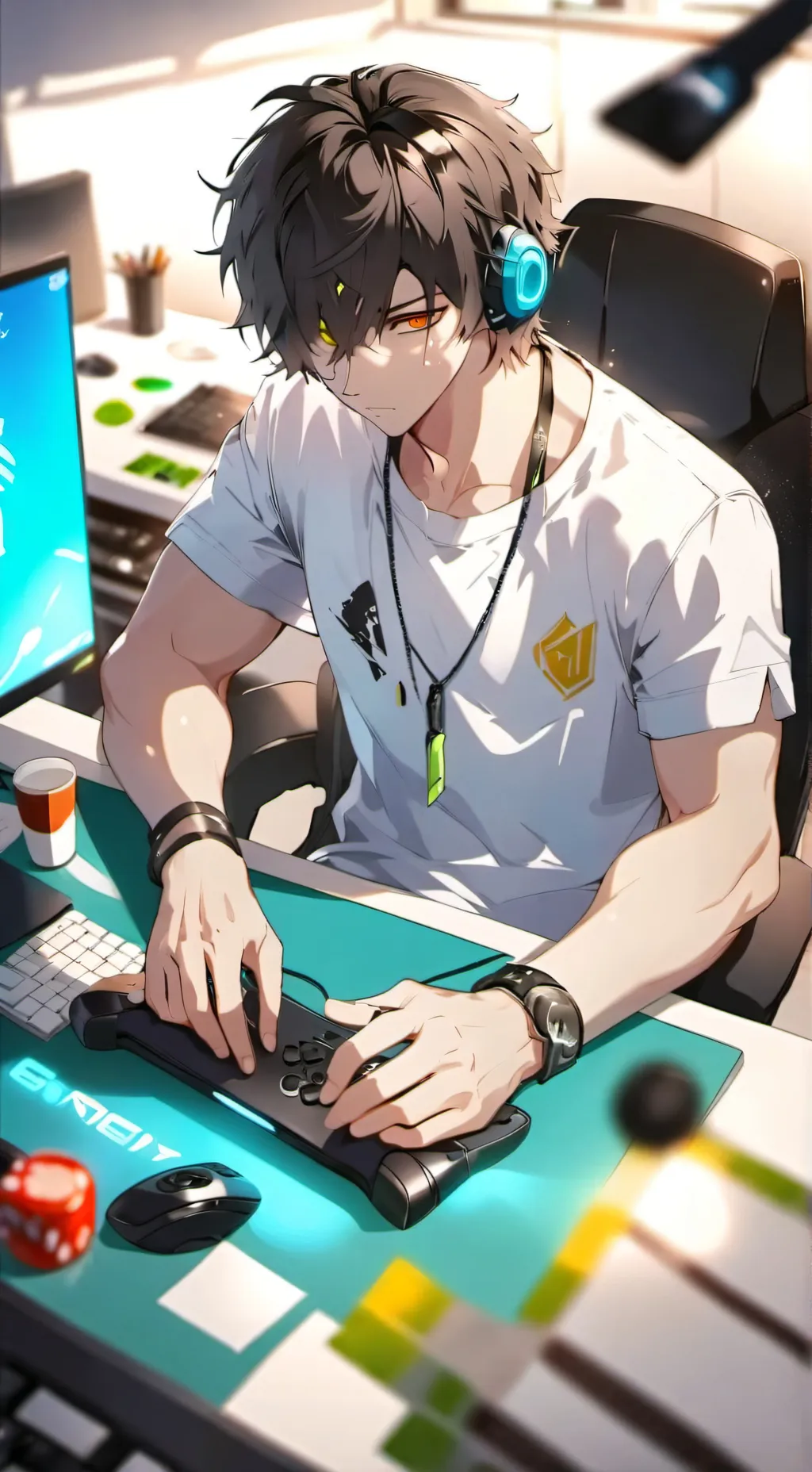 ai character: noah & his friends background