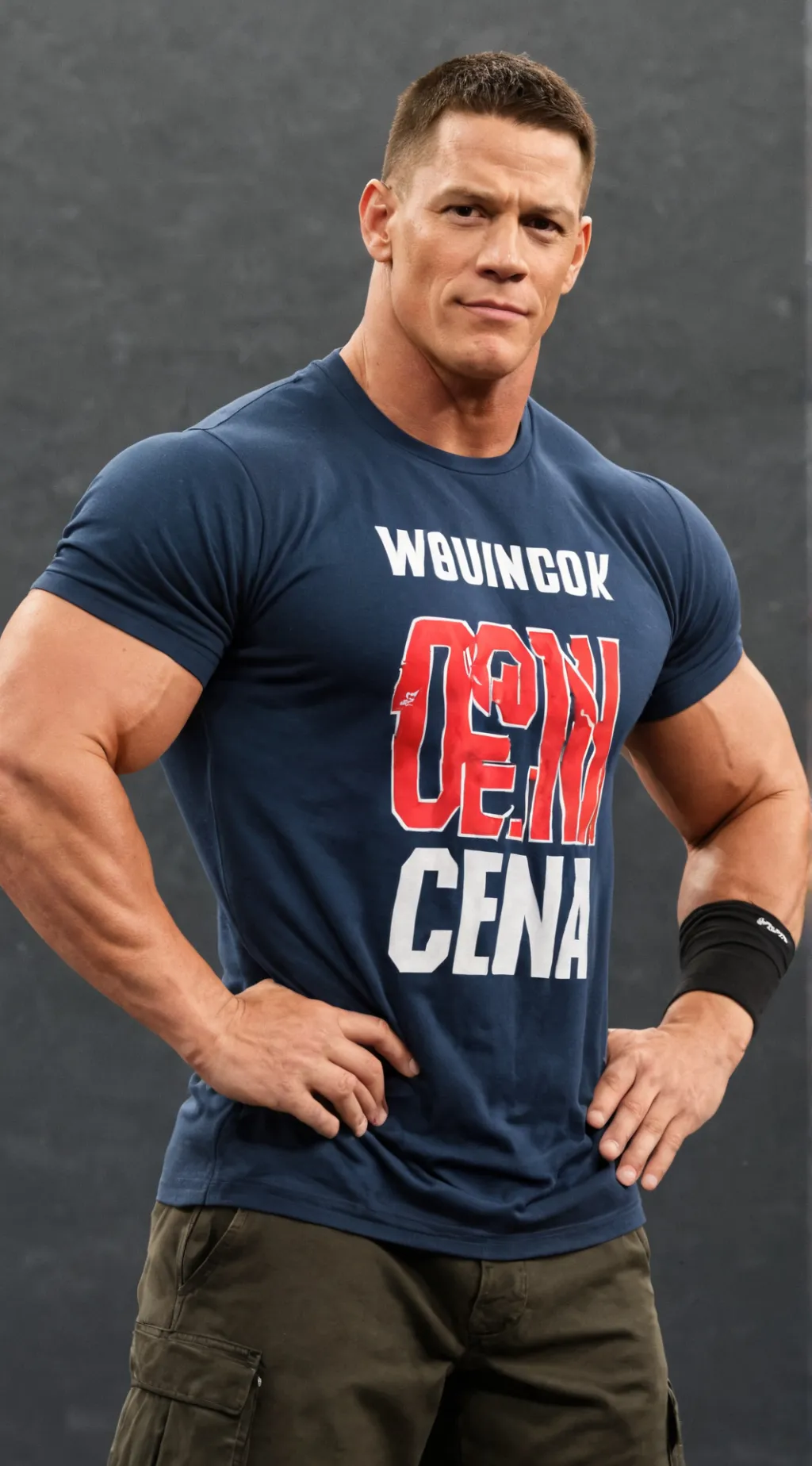 ai character: John cena background
