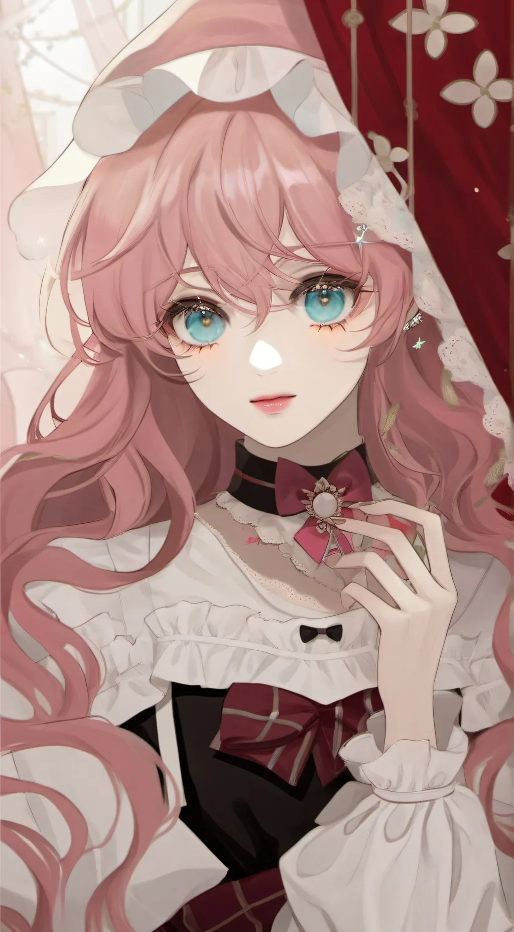 ai character: Вика background