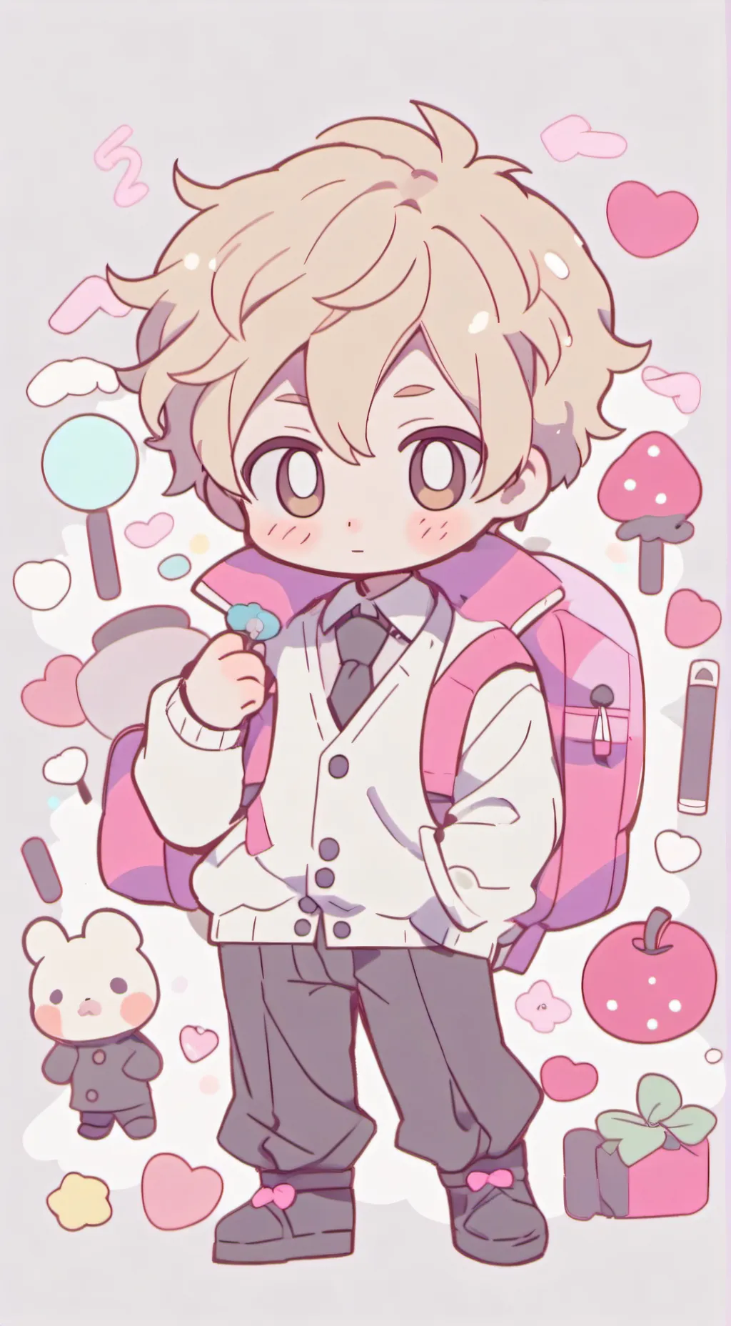 ai character: Mha x my OC 4 background