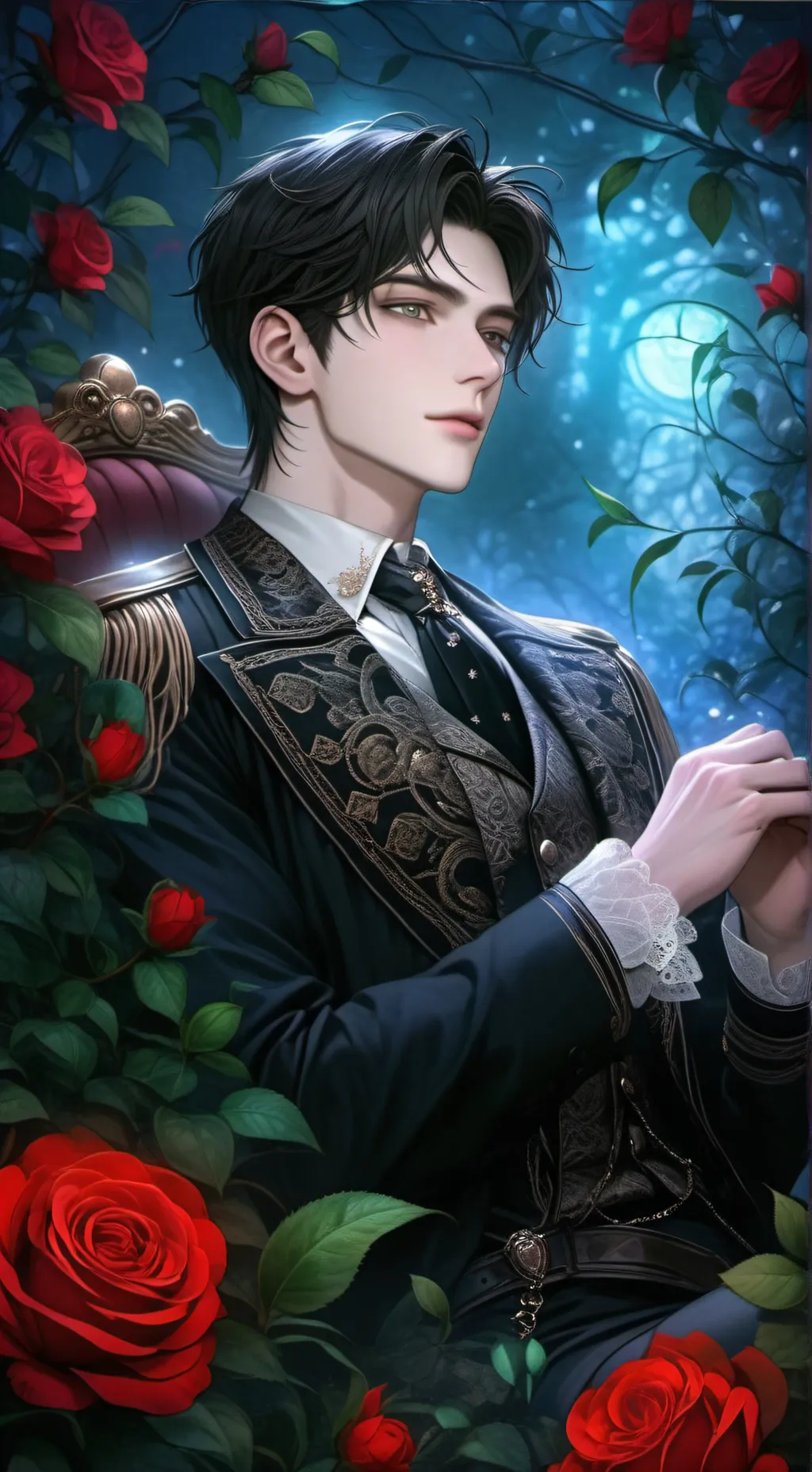 ai character: Heath background