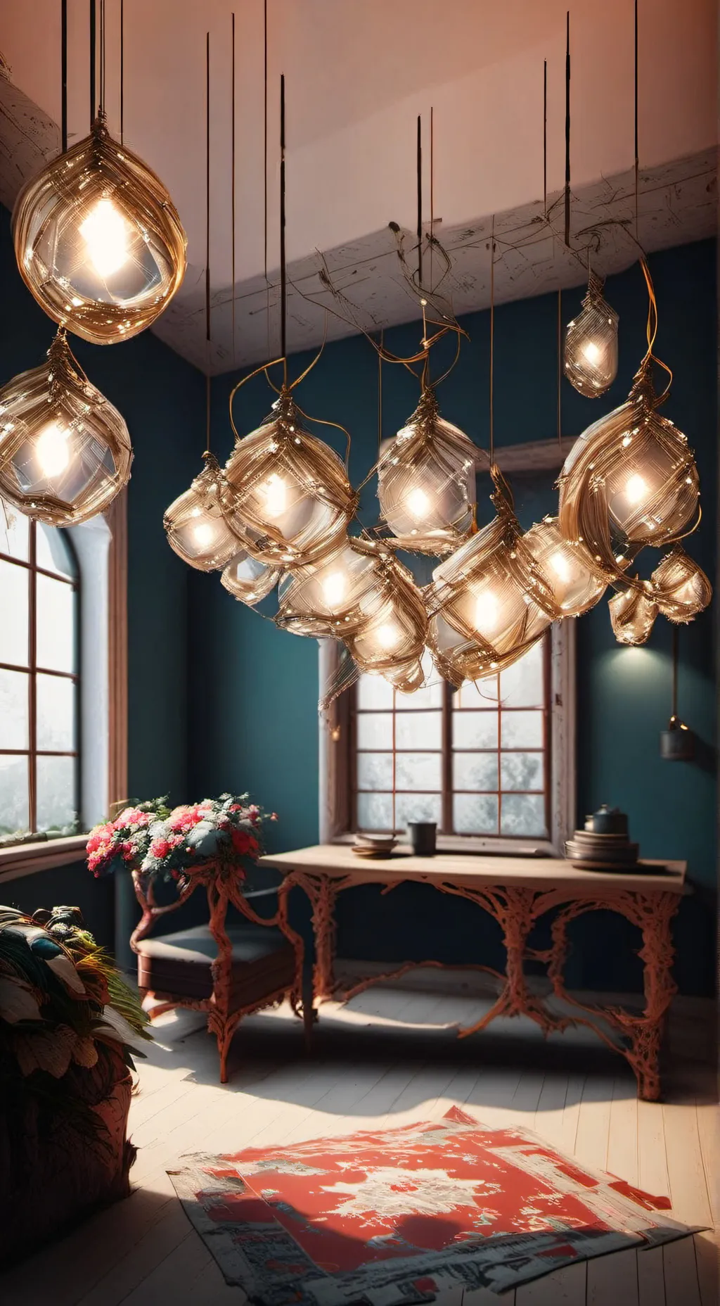 ai character: titan camerawoman  background