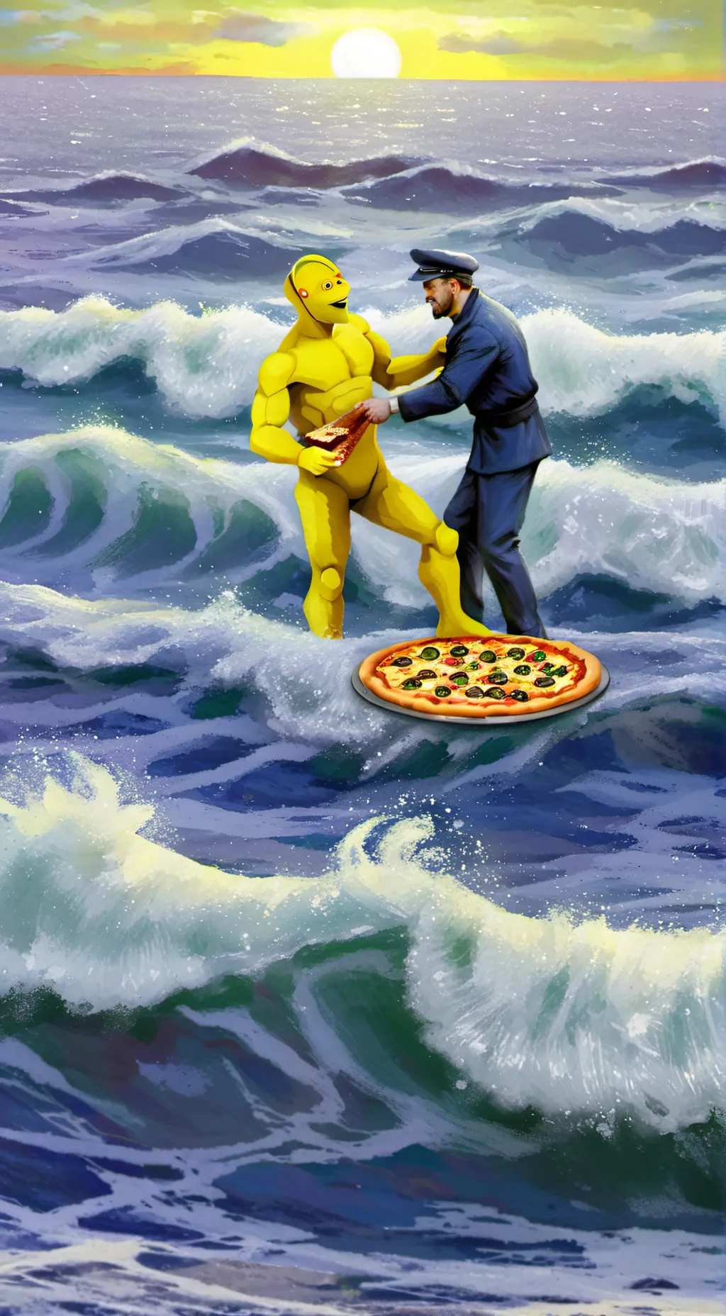 ai character: elliot feeds noob background