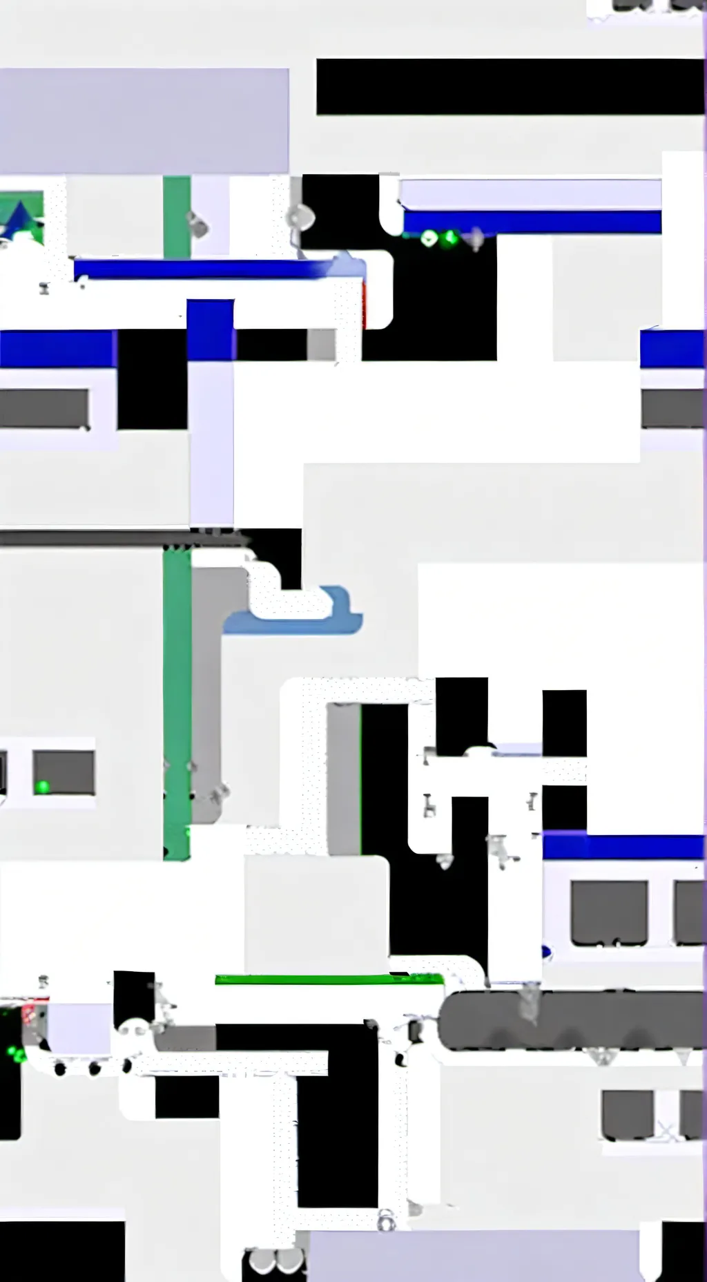 ai character: Two time azure background