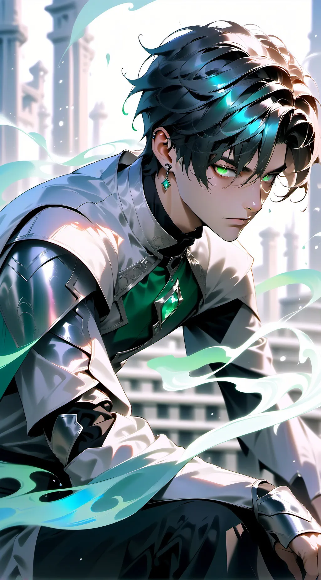 ai character: фикус background