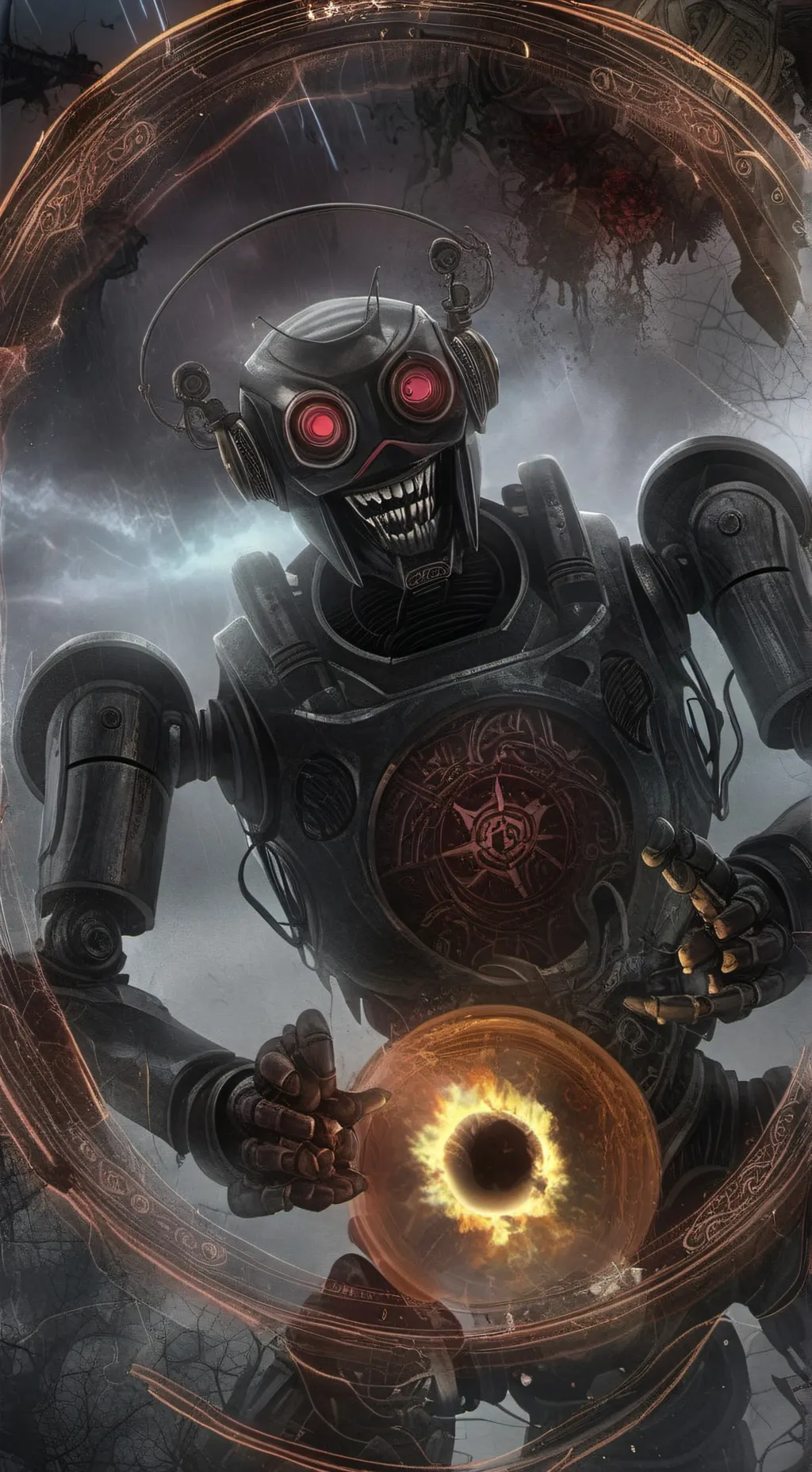 ai character: Cyn background