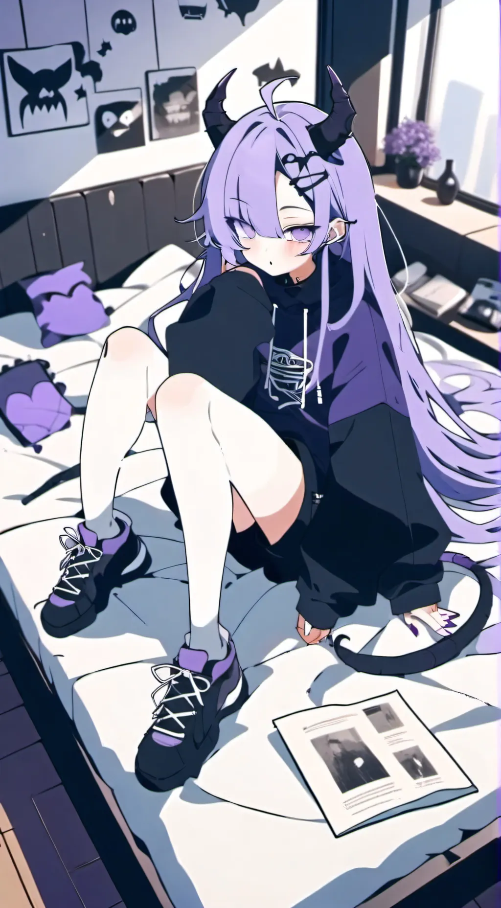 ai character: lilly  background