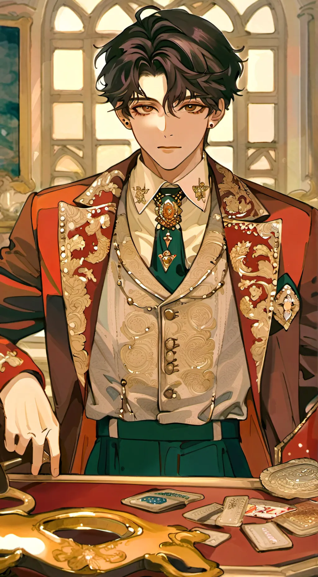 ai character: Milo background