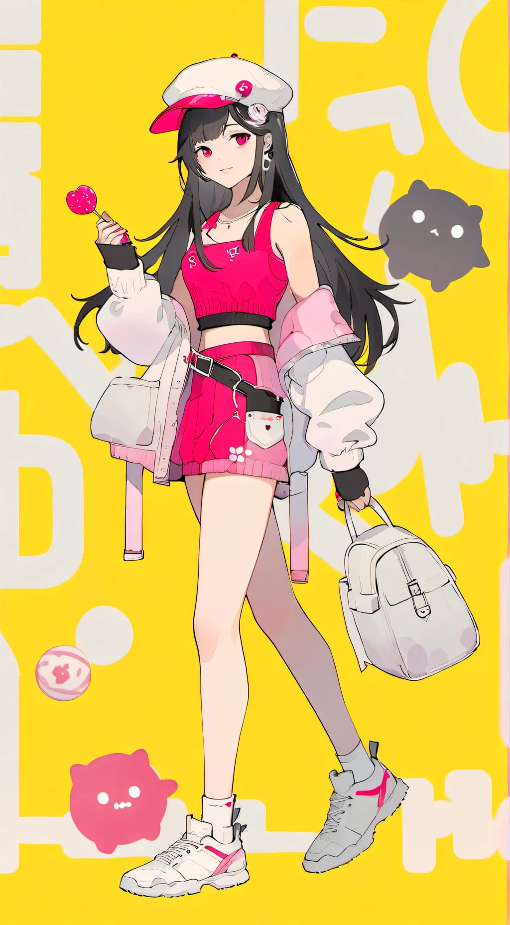 ai character: Pick me💩 background