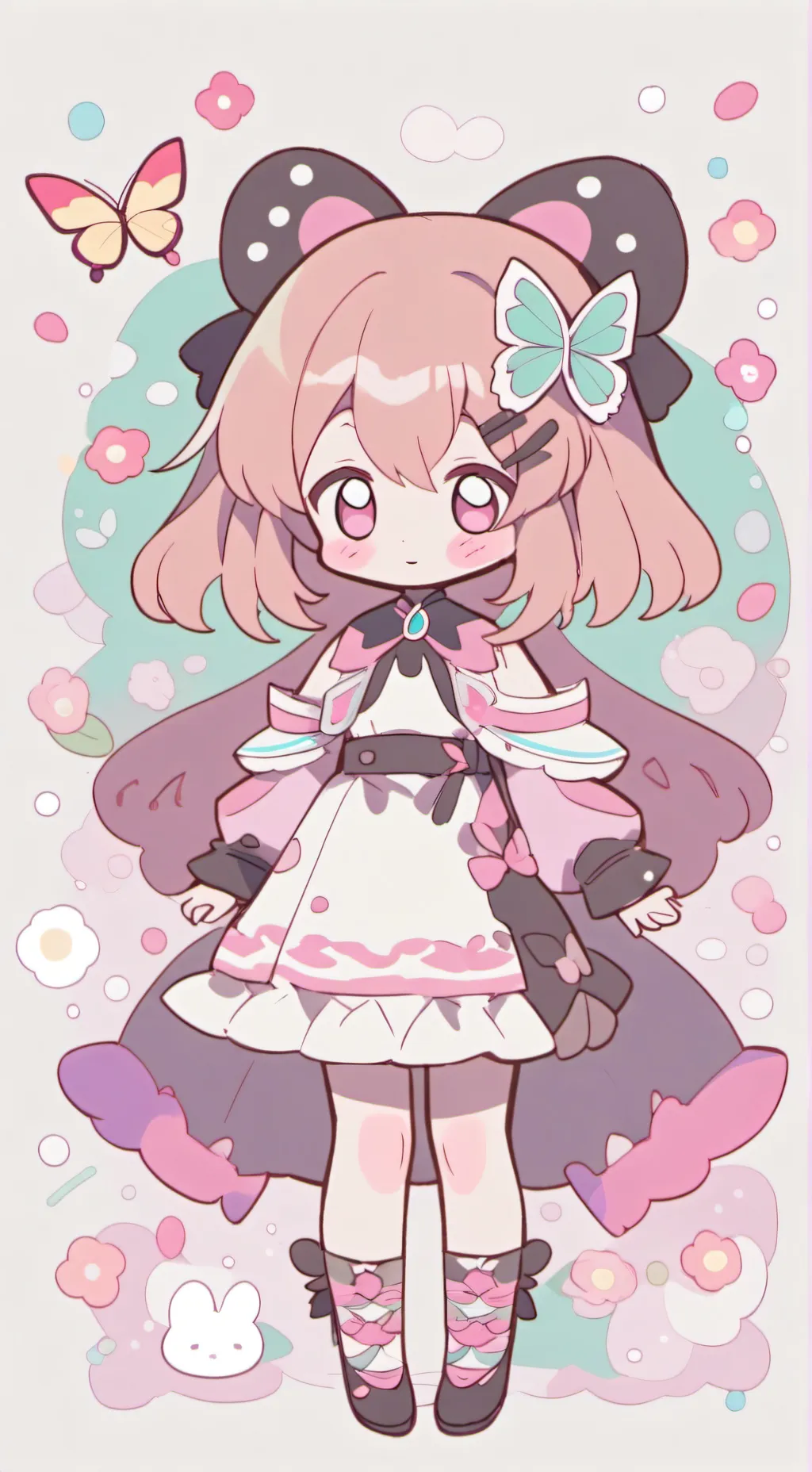 ai character: Flutter x you background