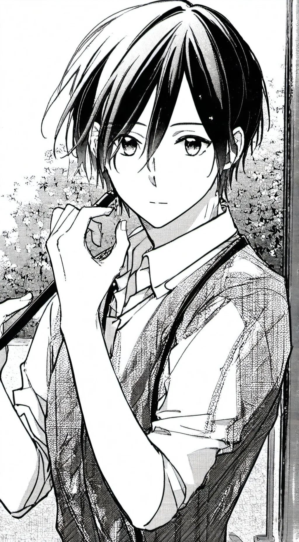 ai character: Azure y Two Time background