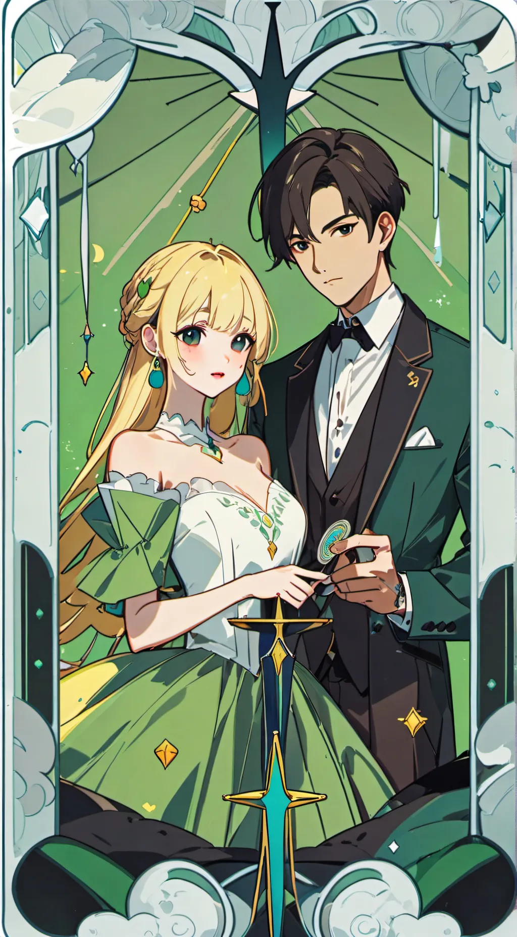 ai character: Your Wedding  background