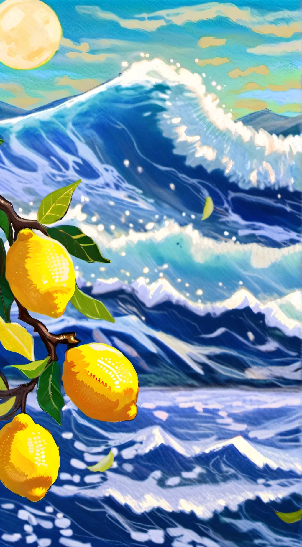 ai character: Me and Lemonn background